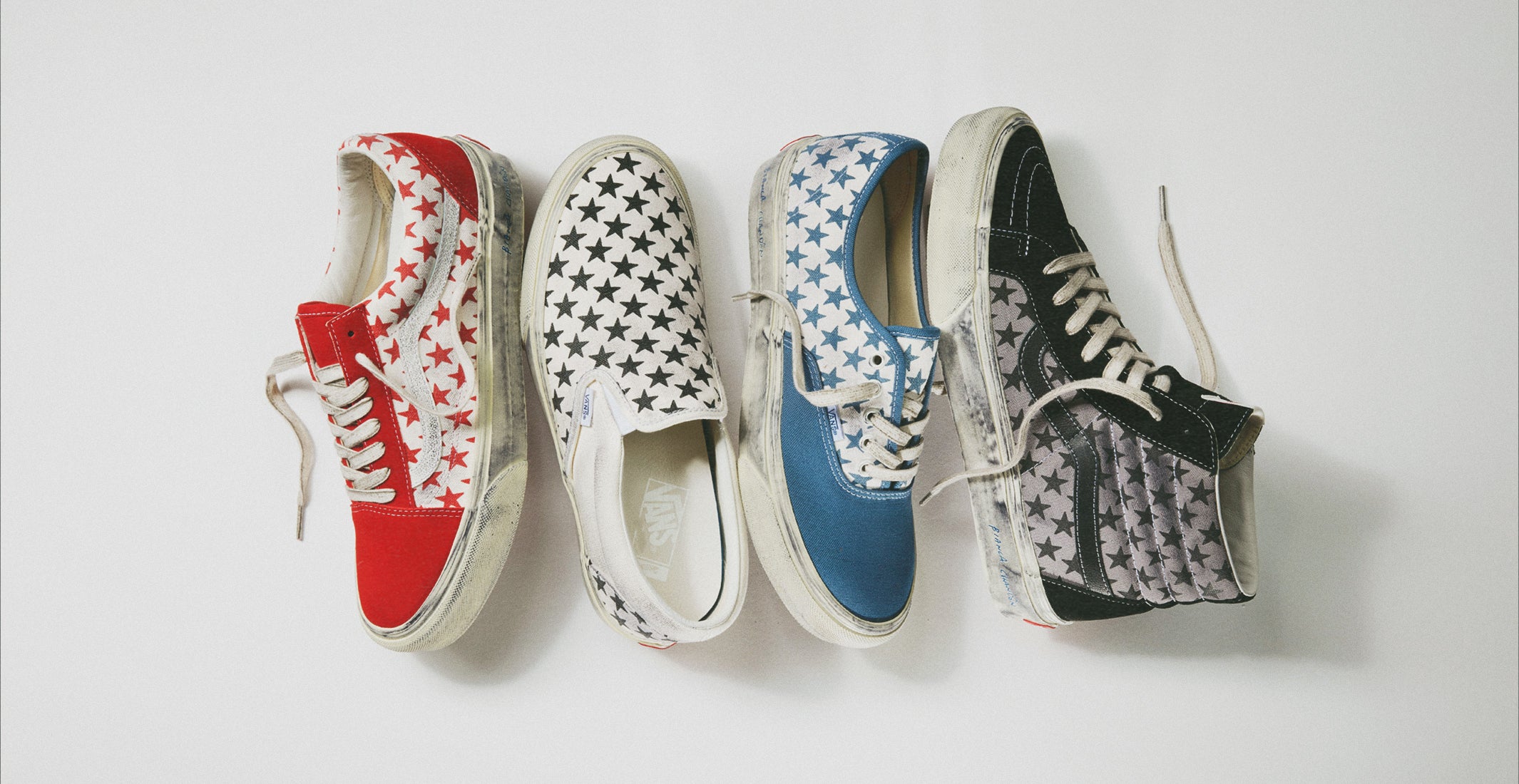 Sneakers White Vans Collab Vans Collab Supreme Vans 2019 Supreme X