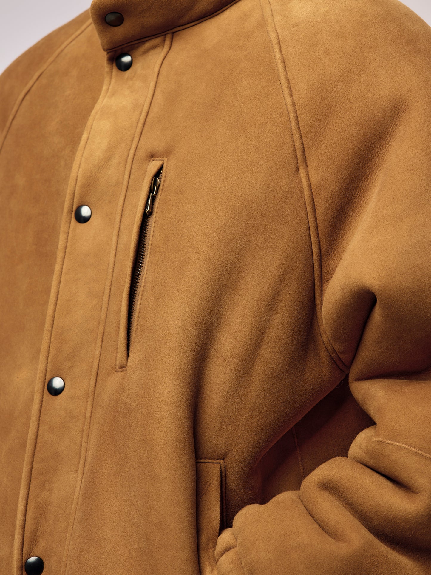 Vintage Mouton Ski Down Jacket (Camel) SIS