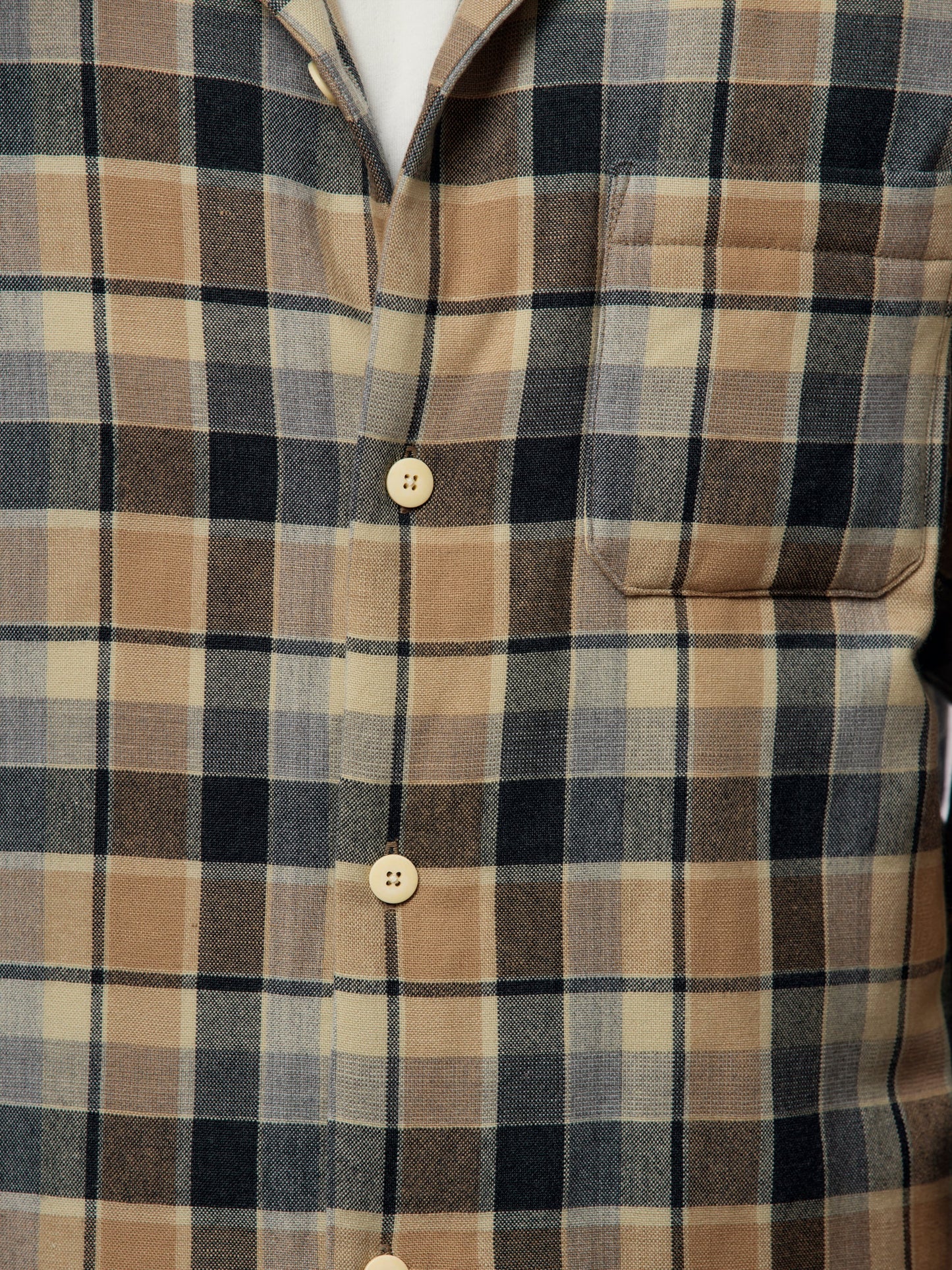 KEESEY CHECK DOWN JKT (Beige)