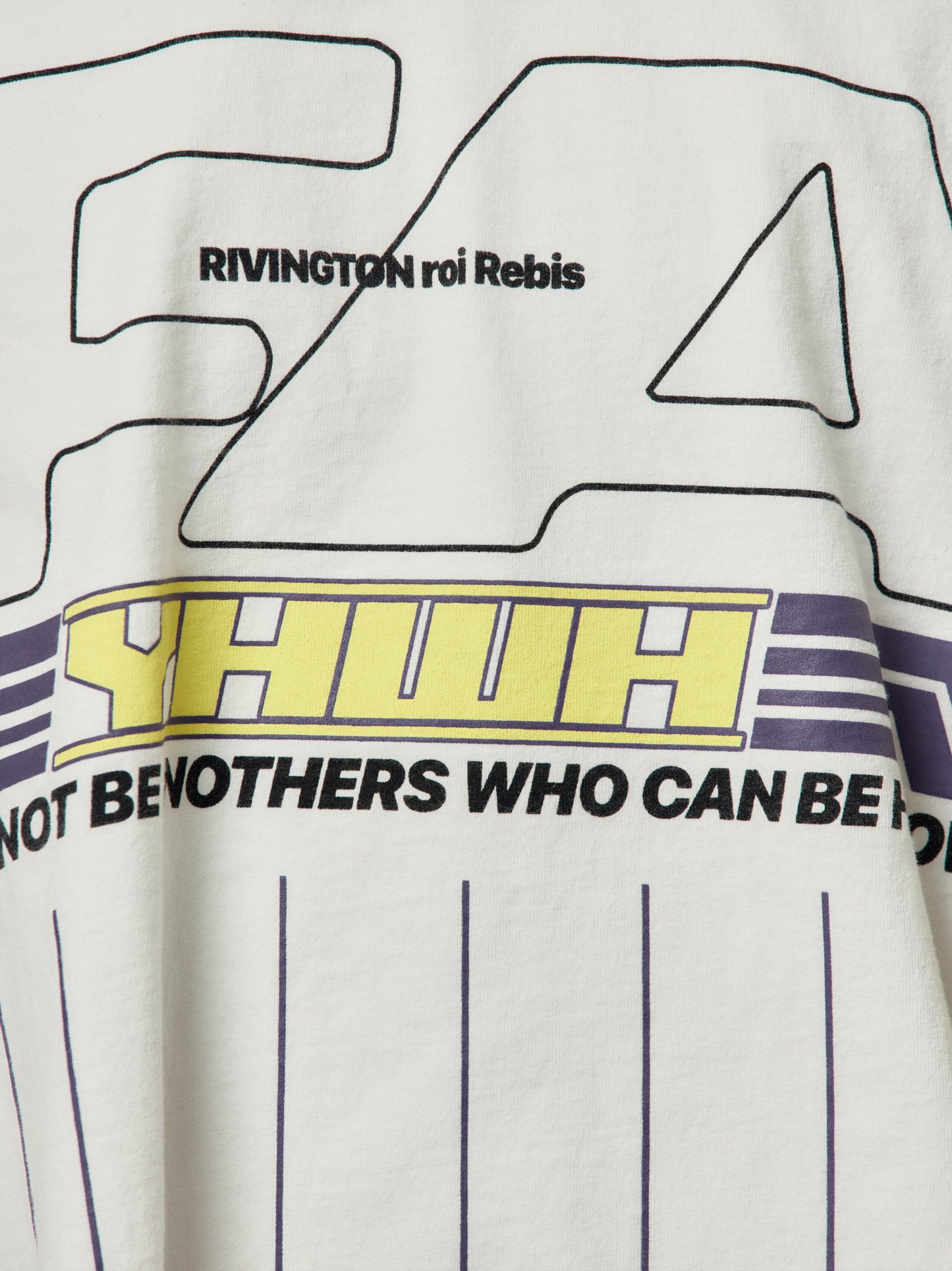 His Own Racing LS Tee (Optic White)