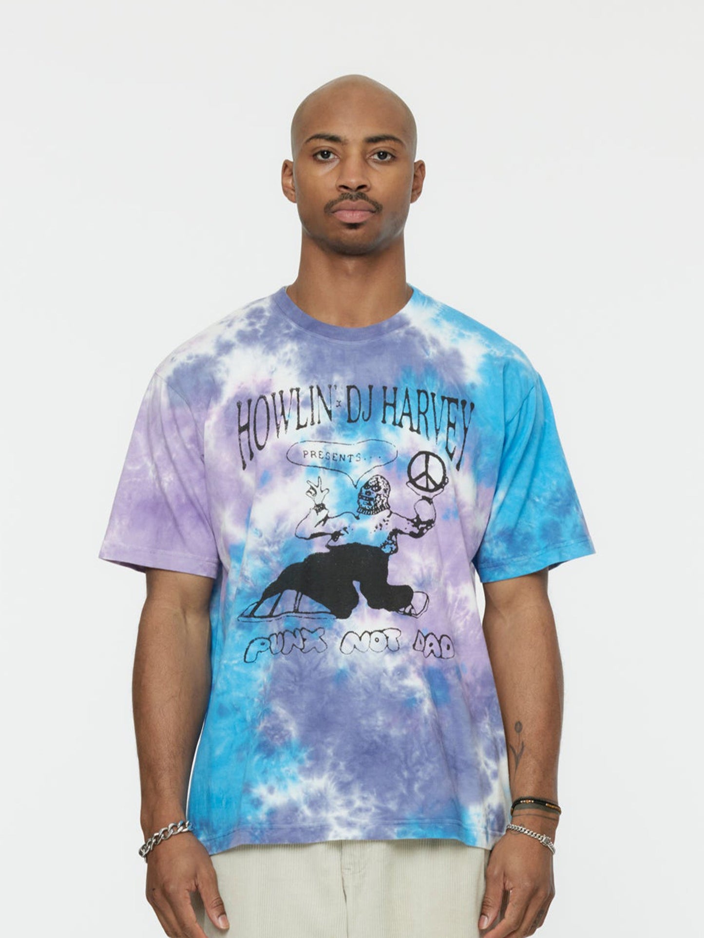 Spray Dyed Logo T-Shirt (Midnight)