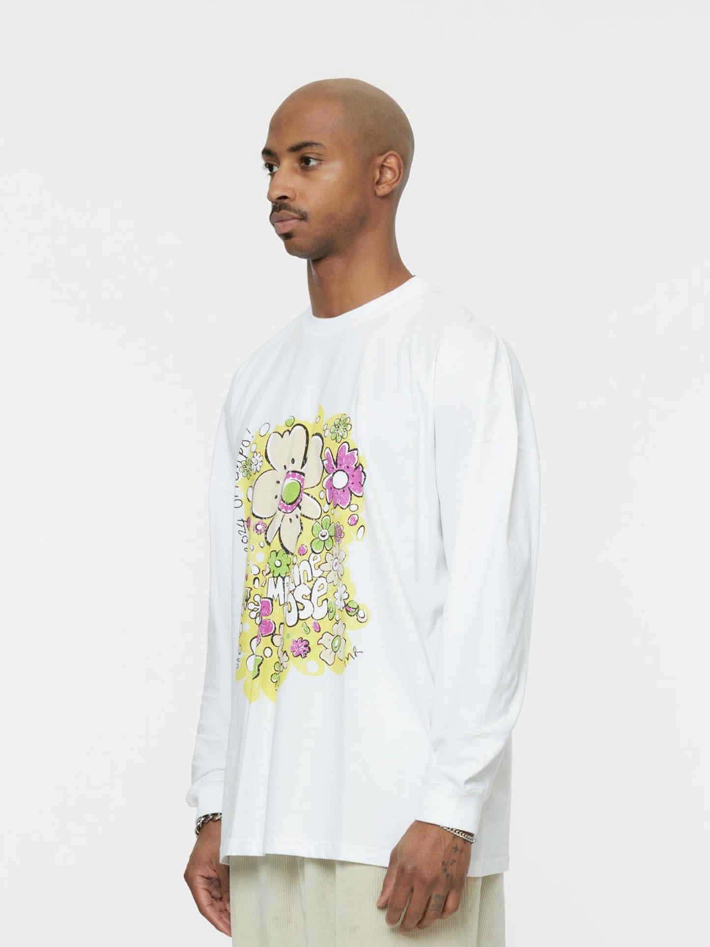 Oversized L/S T-Shirt (Festival Flower)