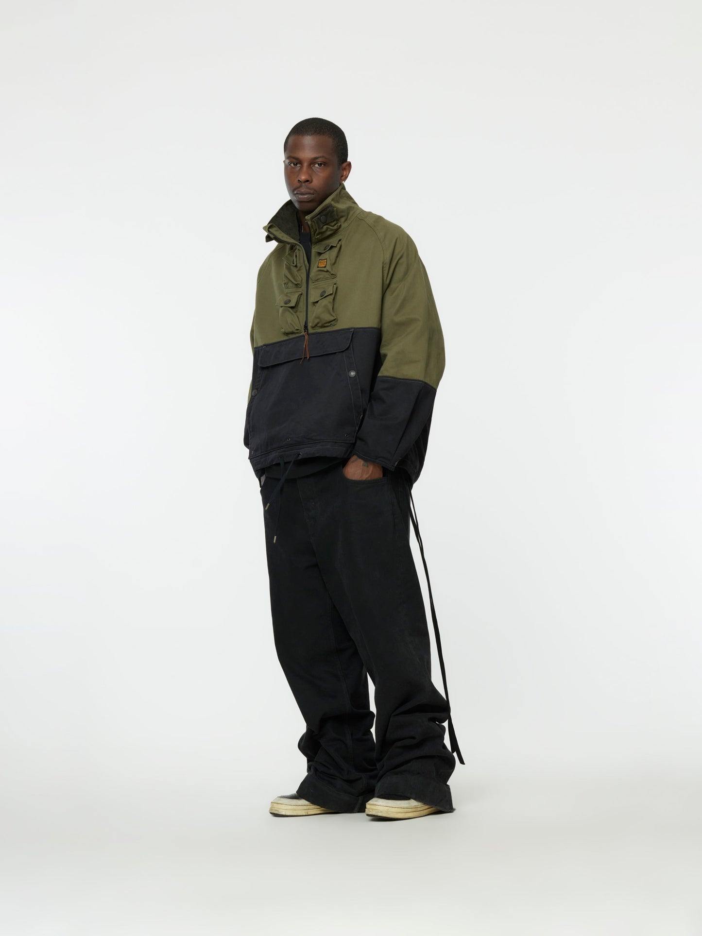 Chino 2Tones Nickel "6" Anorak (Khaki/Black)