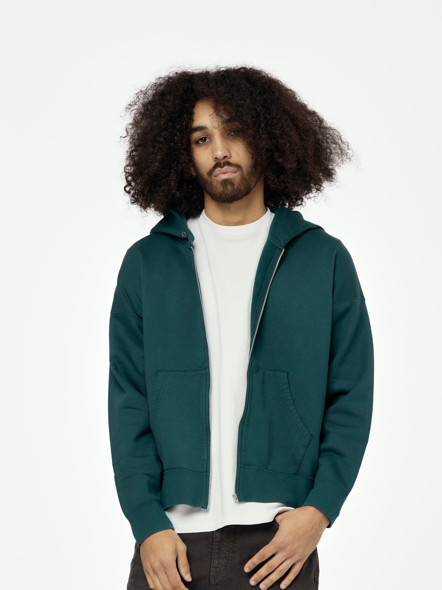 ULTIMATE JUMBO SB HOODIE F.Z. (Green)