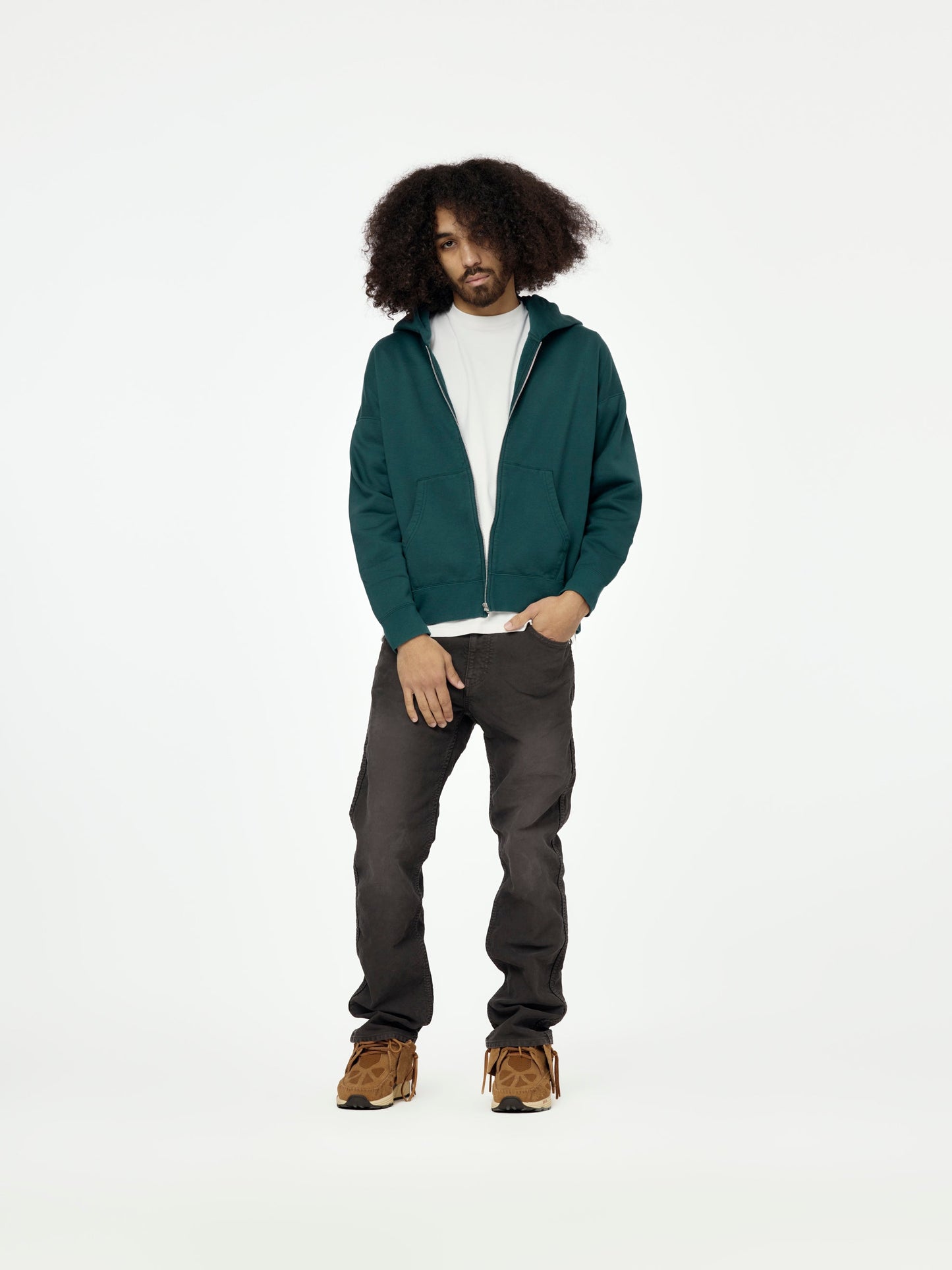ULTIMATE JUMBO SB HOODIE F.Z. (Green)