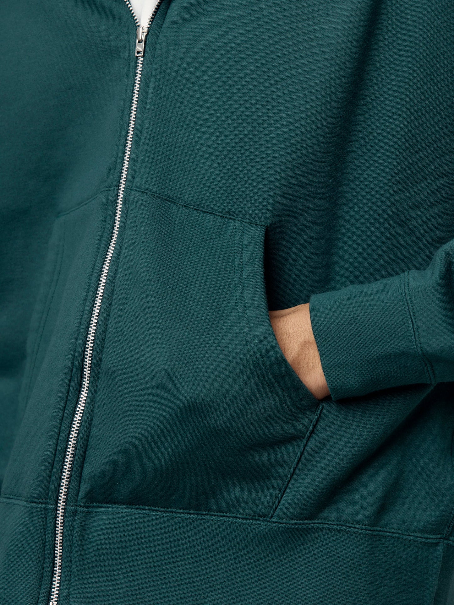 ULTIMATE JUMBO SB HOODIE F.Z. (Green)