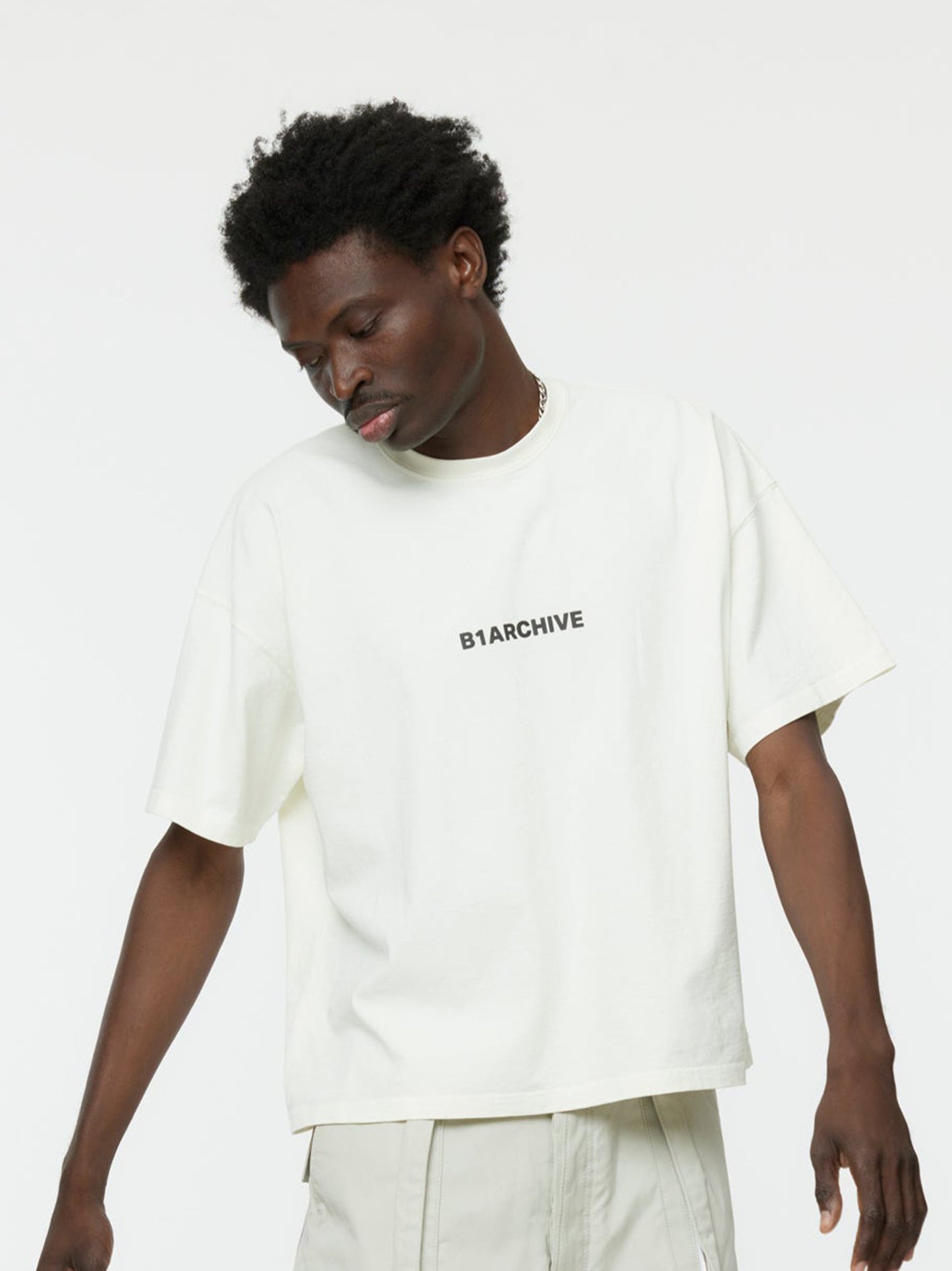 S/S Crewneck T-Shirt C/O (Ecru)
