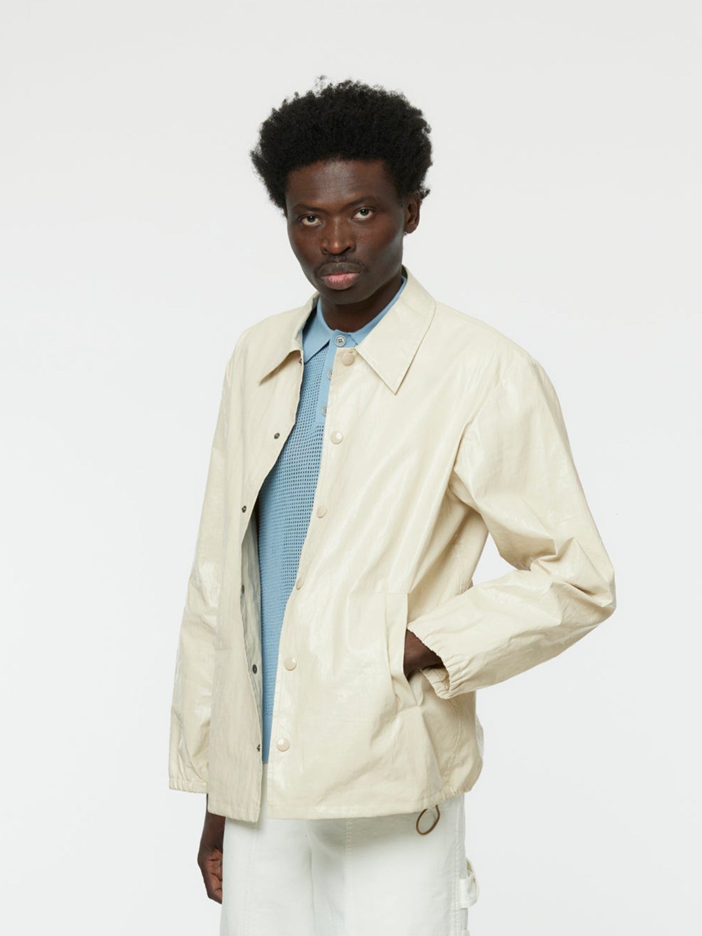 Vorrie Water Repellent Jacket (Cream)
