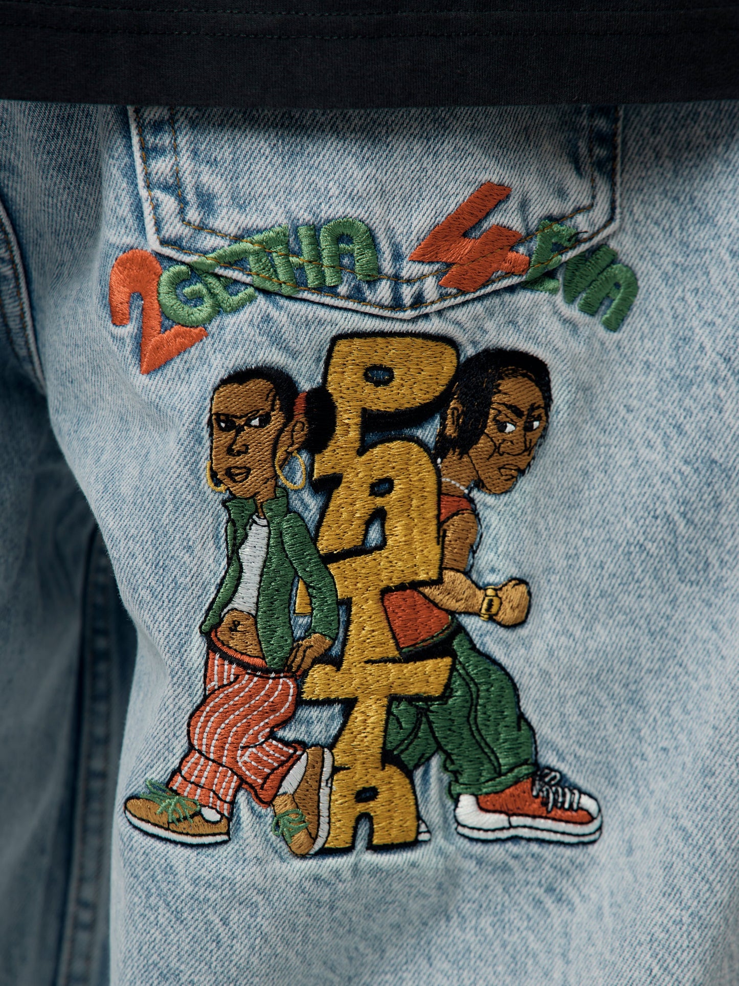 2Getha4Eva Denim Pants (Light Blue Denim)