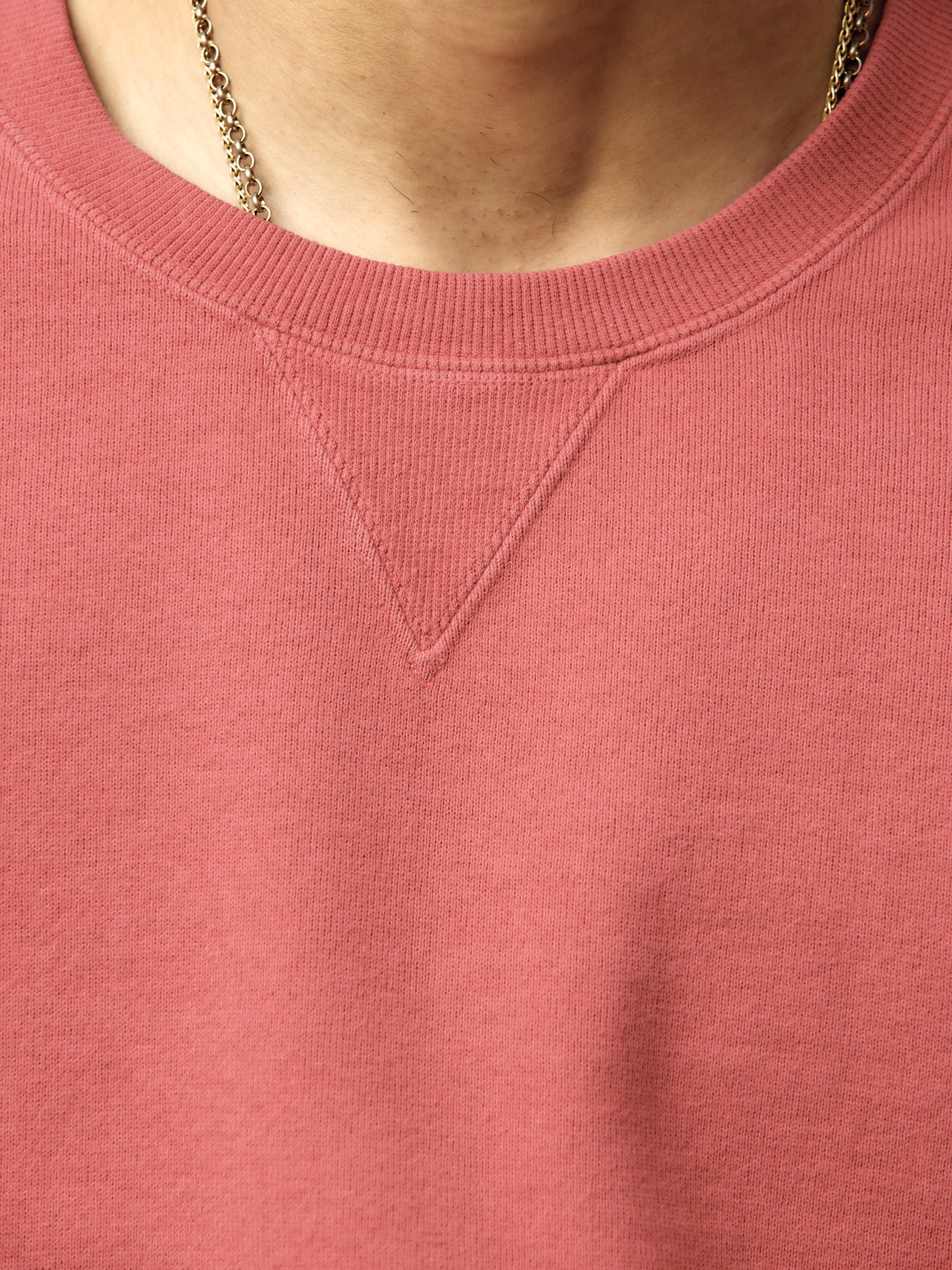 JUMBO SB SWEAT L/S (DMGD RED)