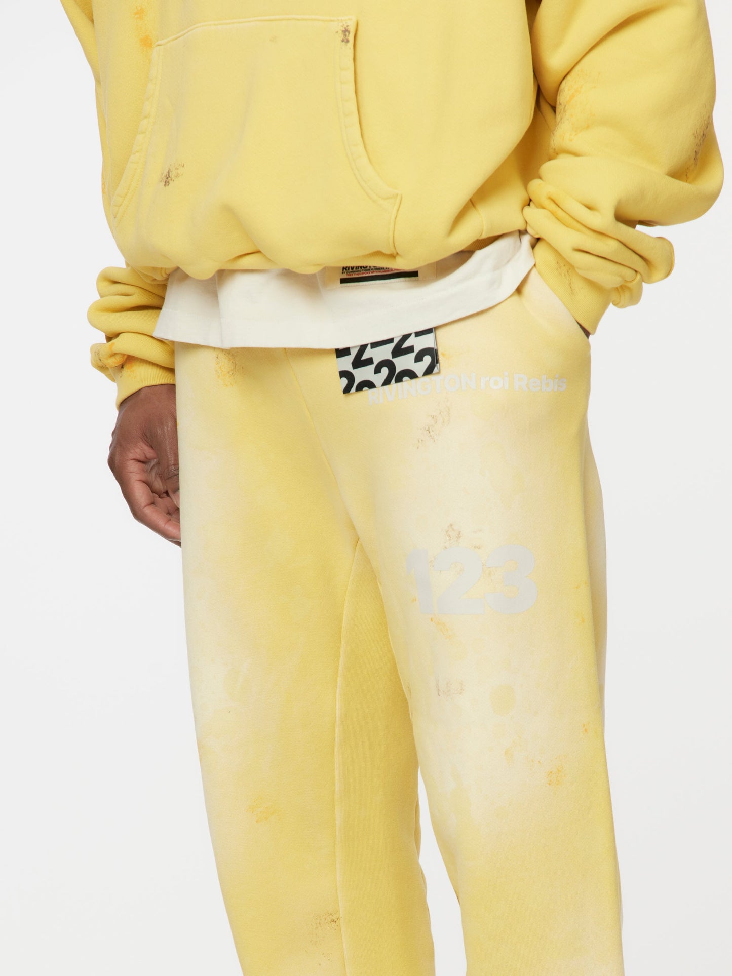 Gym Bag Sweats (Washed Yellow)