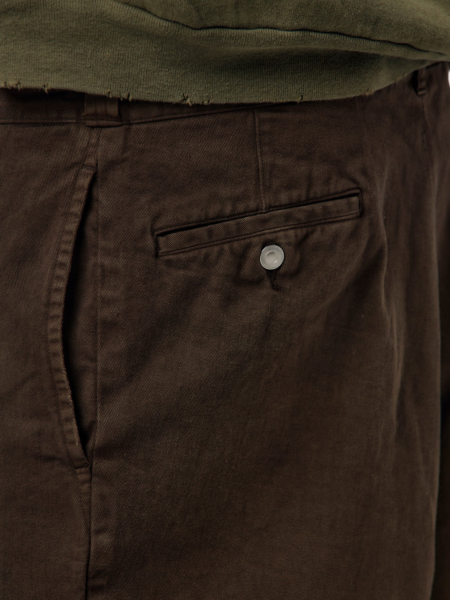Vintage Twill Work Pants (BROWN) (SIS)