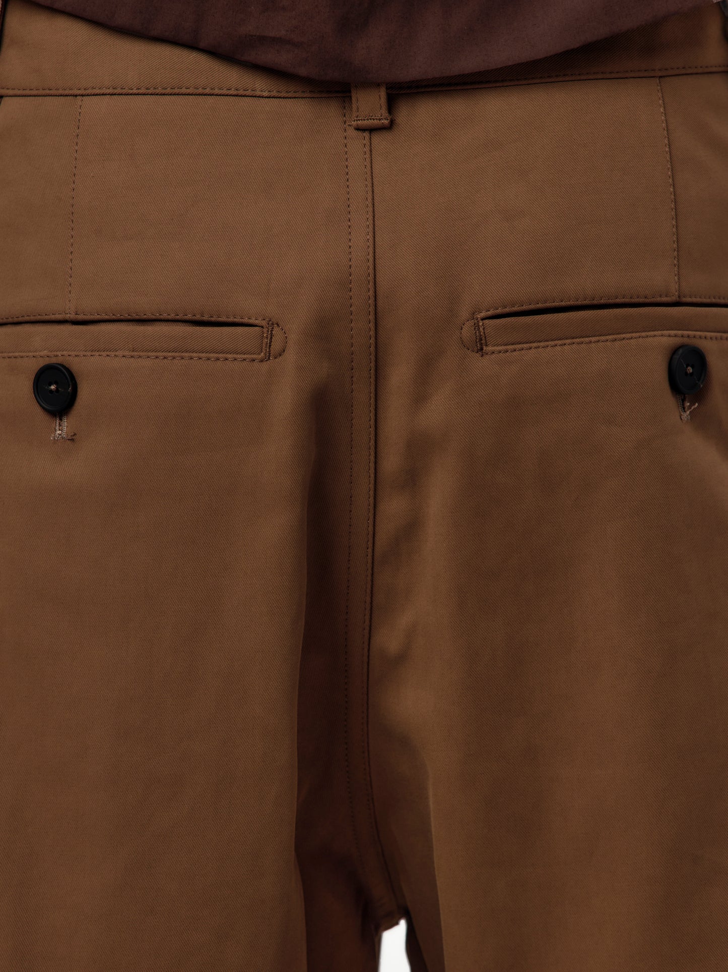 Bosworth Curved Leg Pant (Capucin)