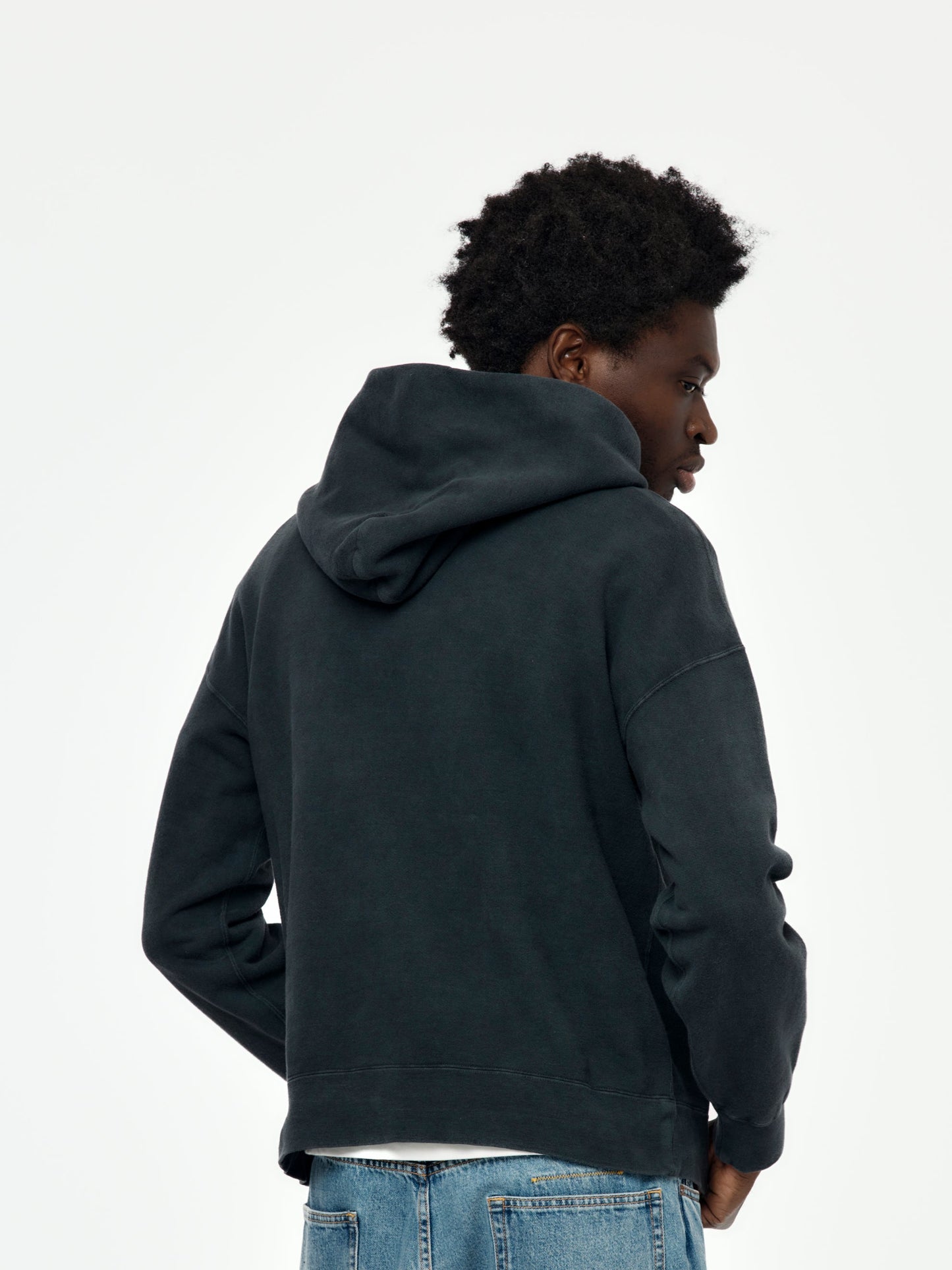 JUMBO SB HOODIE P.O. DMGD (Black)