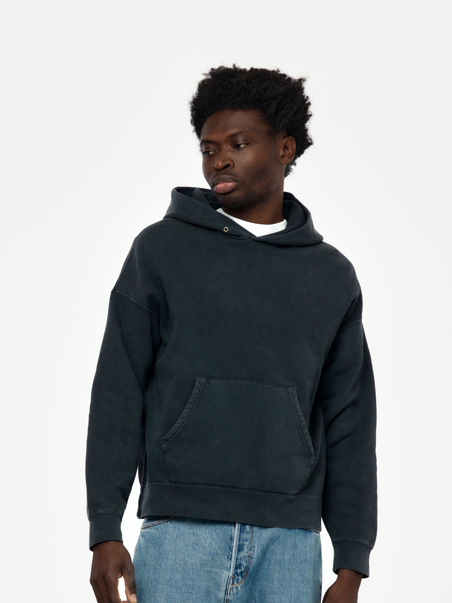 JUMBO SB HOODIE P.O. DMGD (Black)