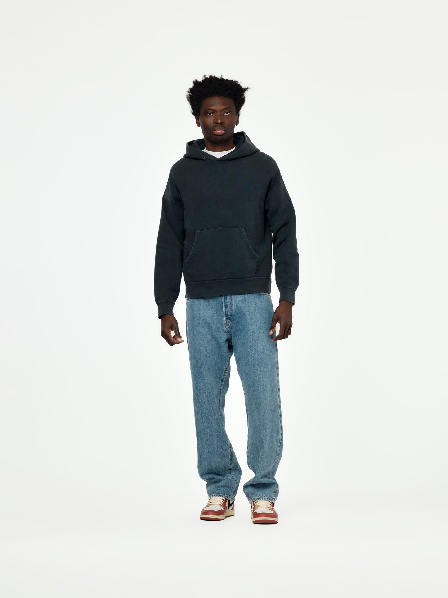 JUMBO SB HOODIE P.O. DMGD (Black)