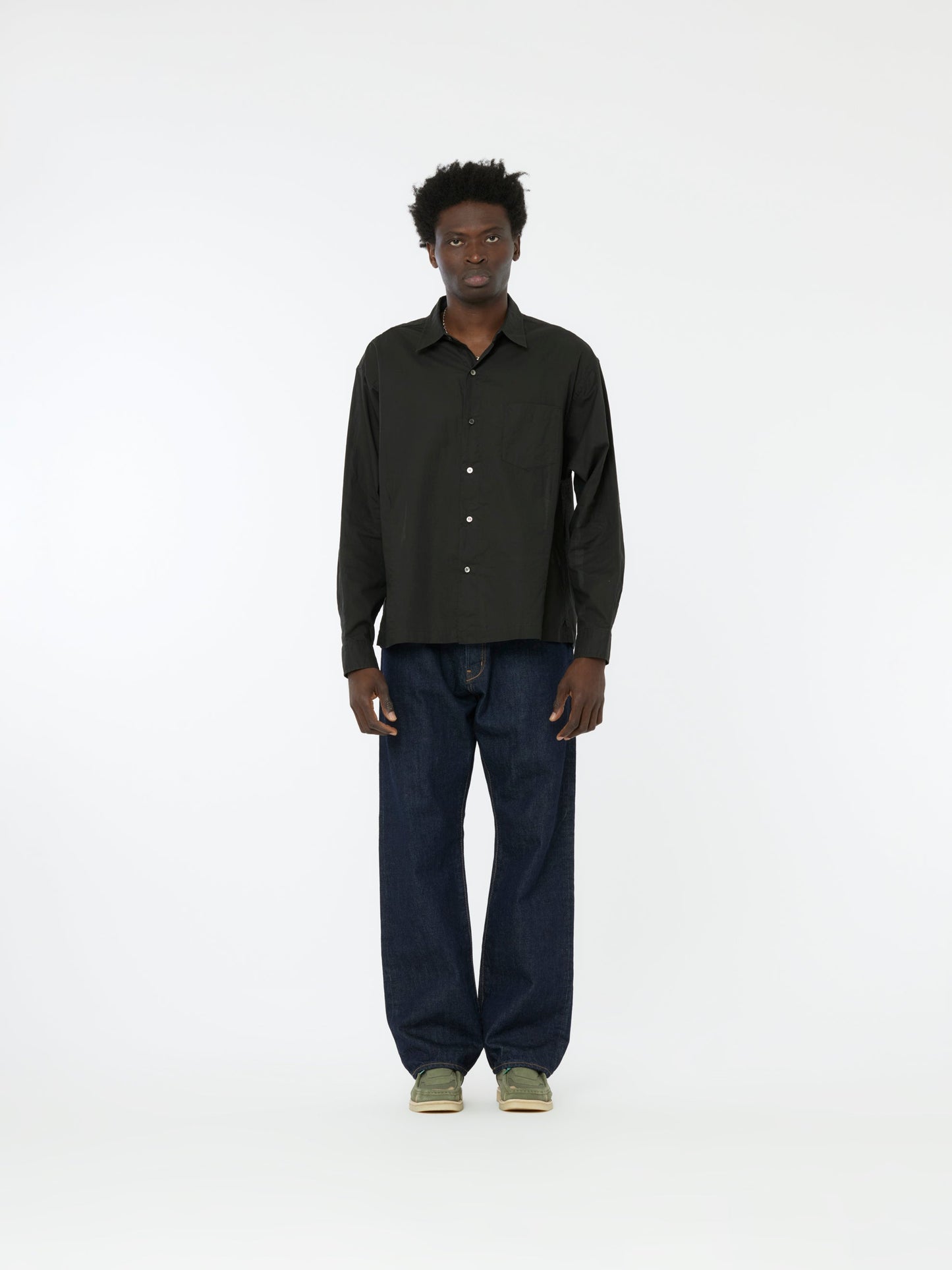 Collar BD Shirt (Black)