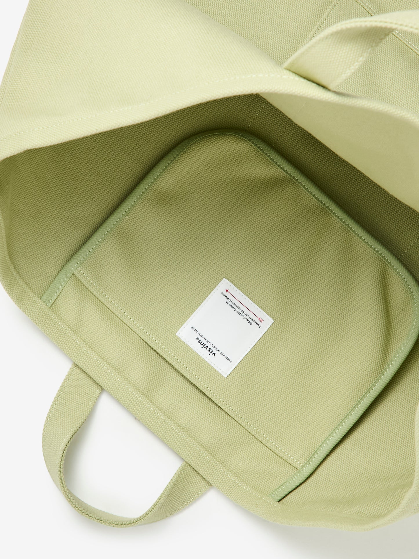 CANVAS RIME TOTE (LT.GREEN)