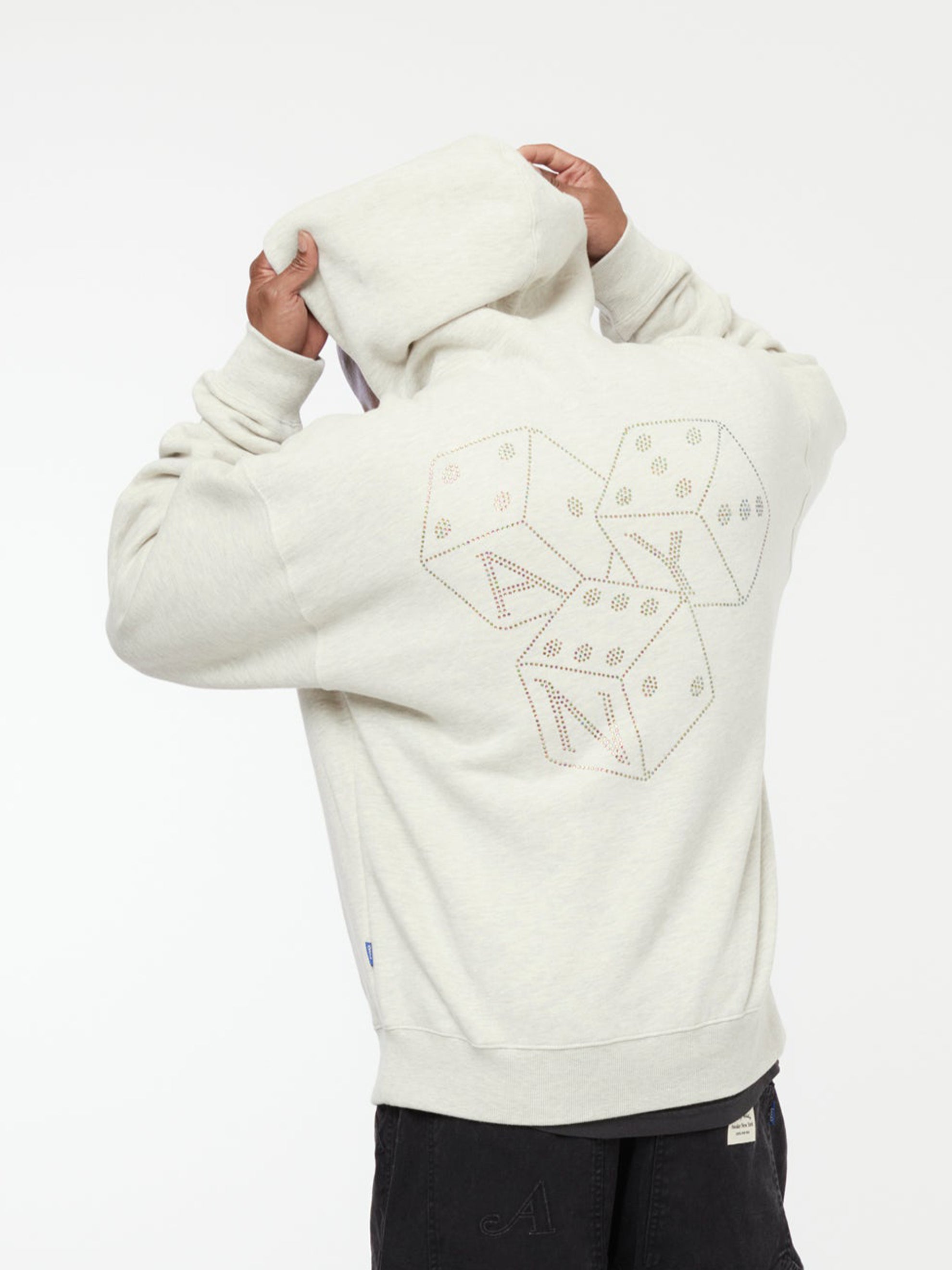 Awake Ny Dice Rhinestone Hoodie - UNION LOS ANGELES