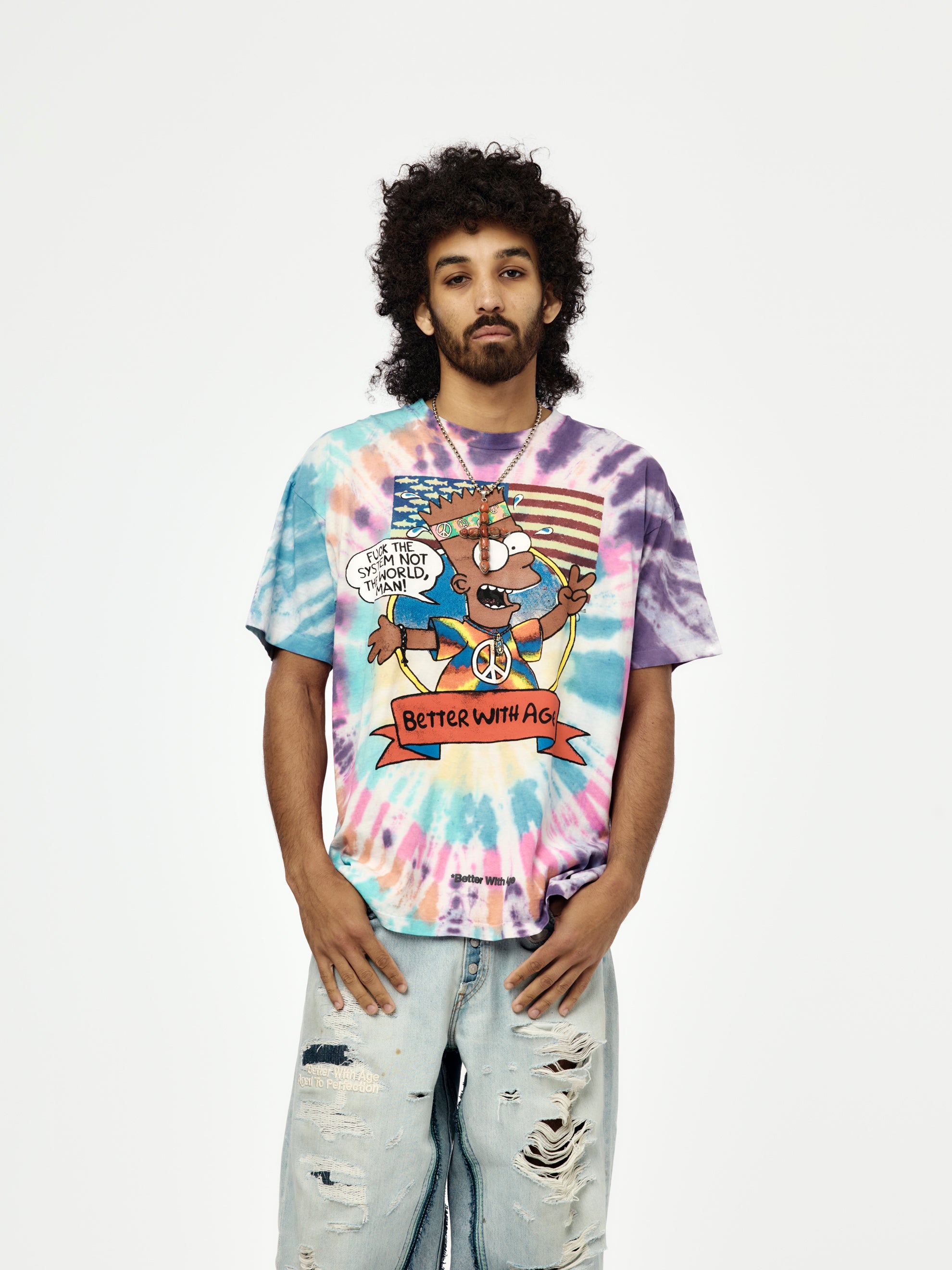 Better With Age Worser Tie Dye Tee (Tie Dye/Assorted) - UNION LOS 