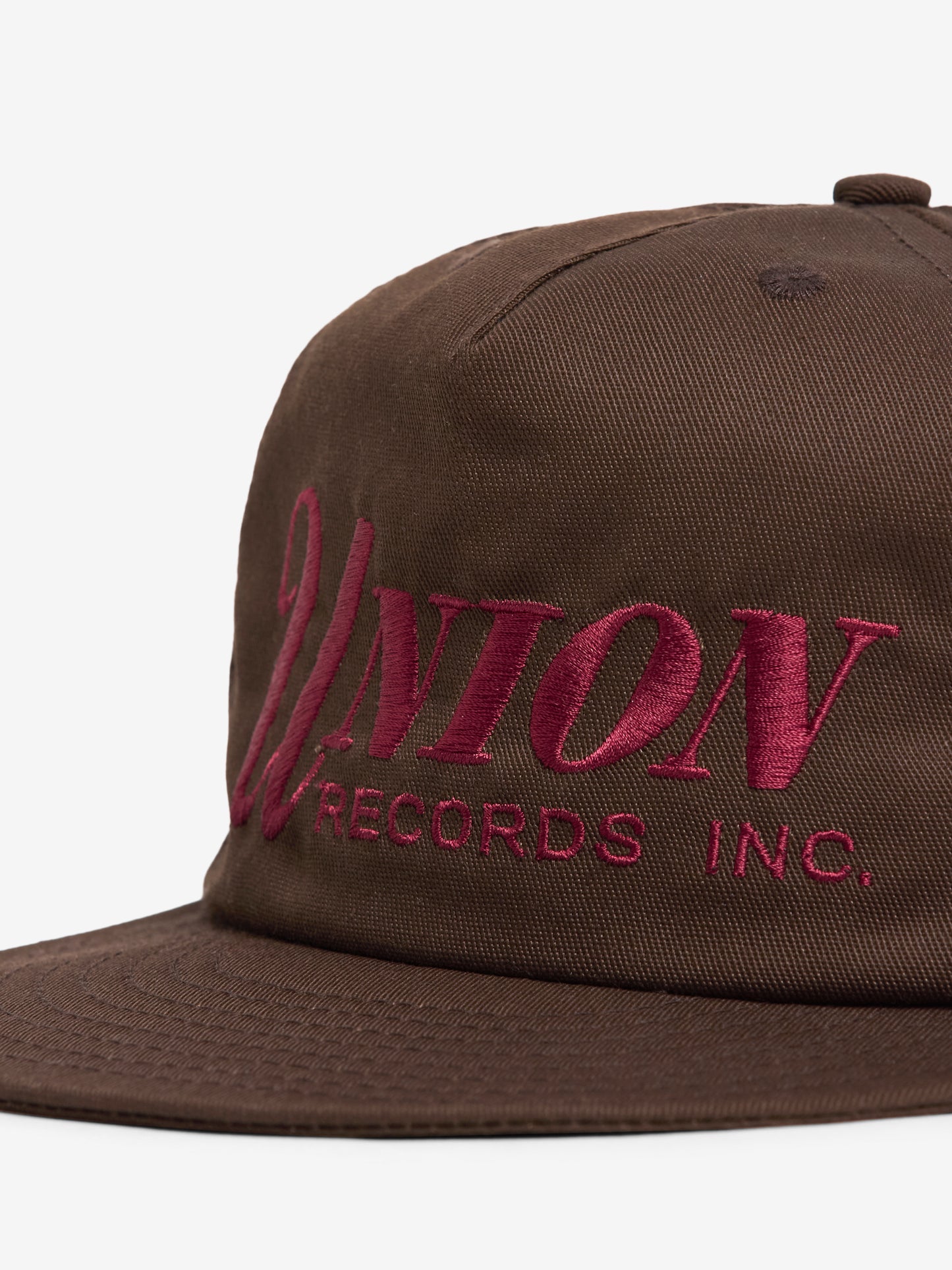 UNLA RECORDS CAP (DARK BROWN)