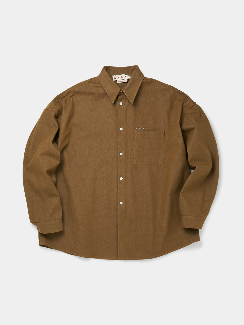 Lightweight Colored Denim Shirt (Creta)