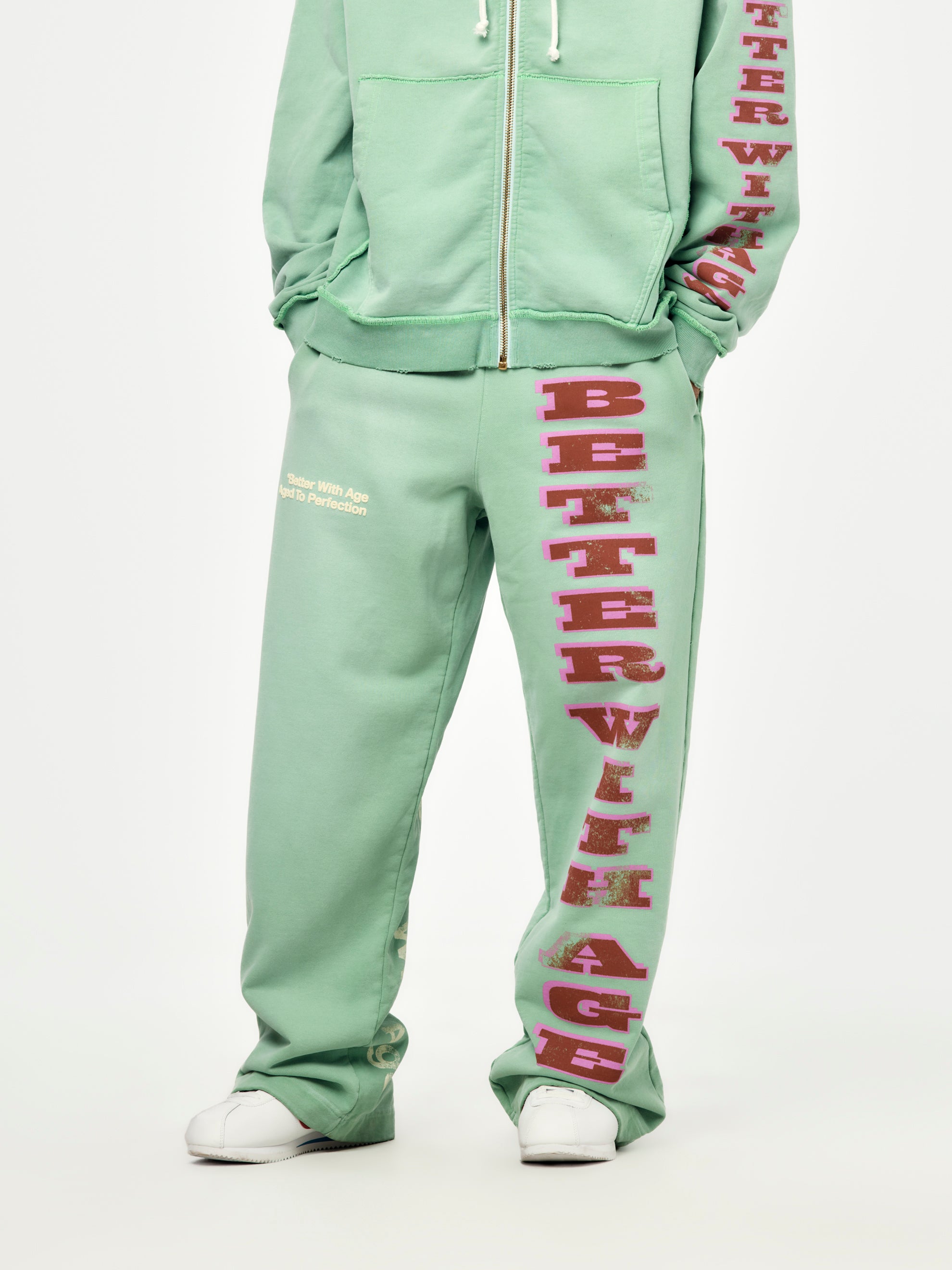 Better With Age Moniker Sweatpant (Sage) - UNION LOS ANGELES