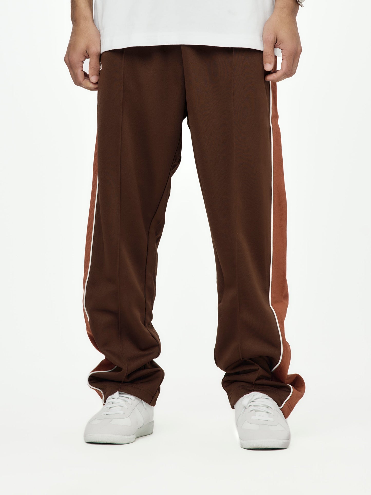 Tricot Straight Track Pants (Chestnut)