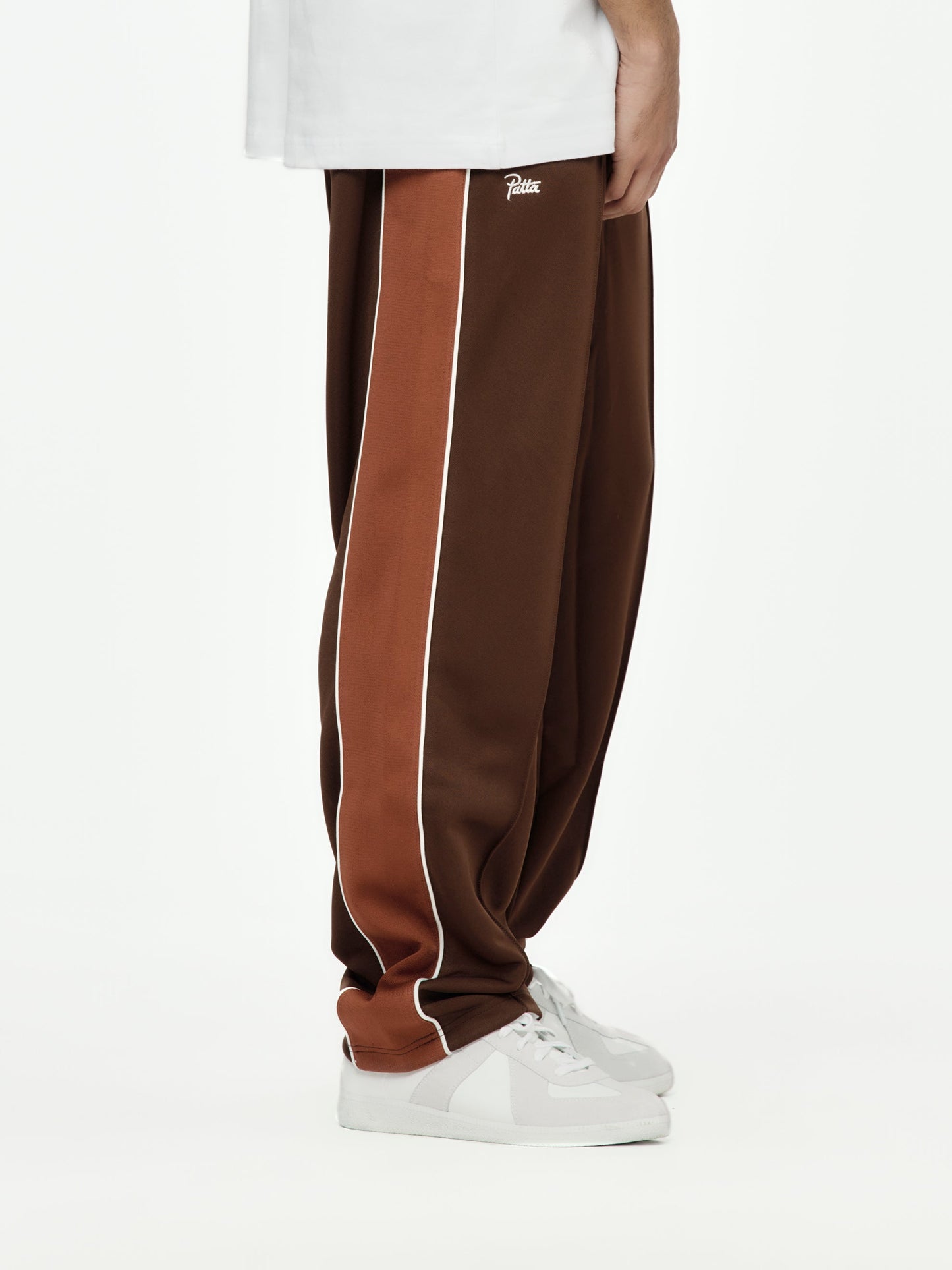 Tricot Straight Track Pants (Chestnut)