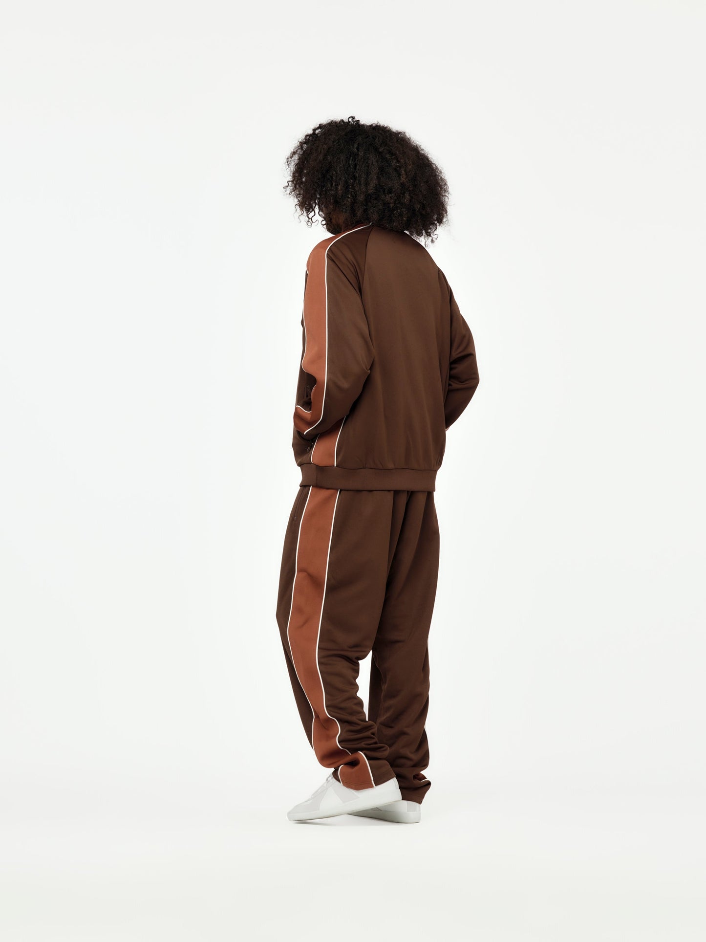 Tricot Straight Track Pants (Chestnut)