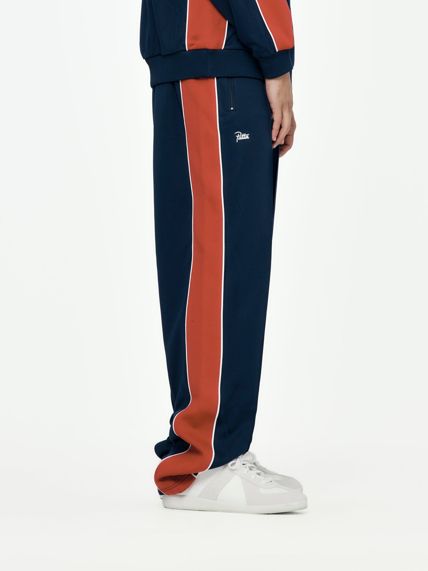Tricot Straight Track Pants (Black Iris)