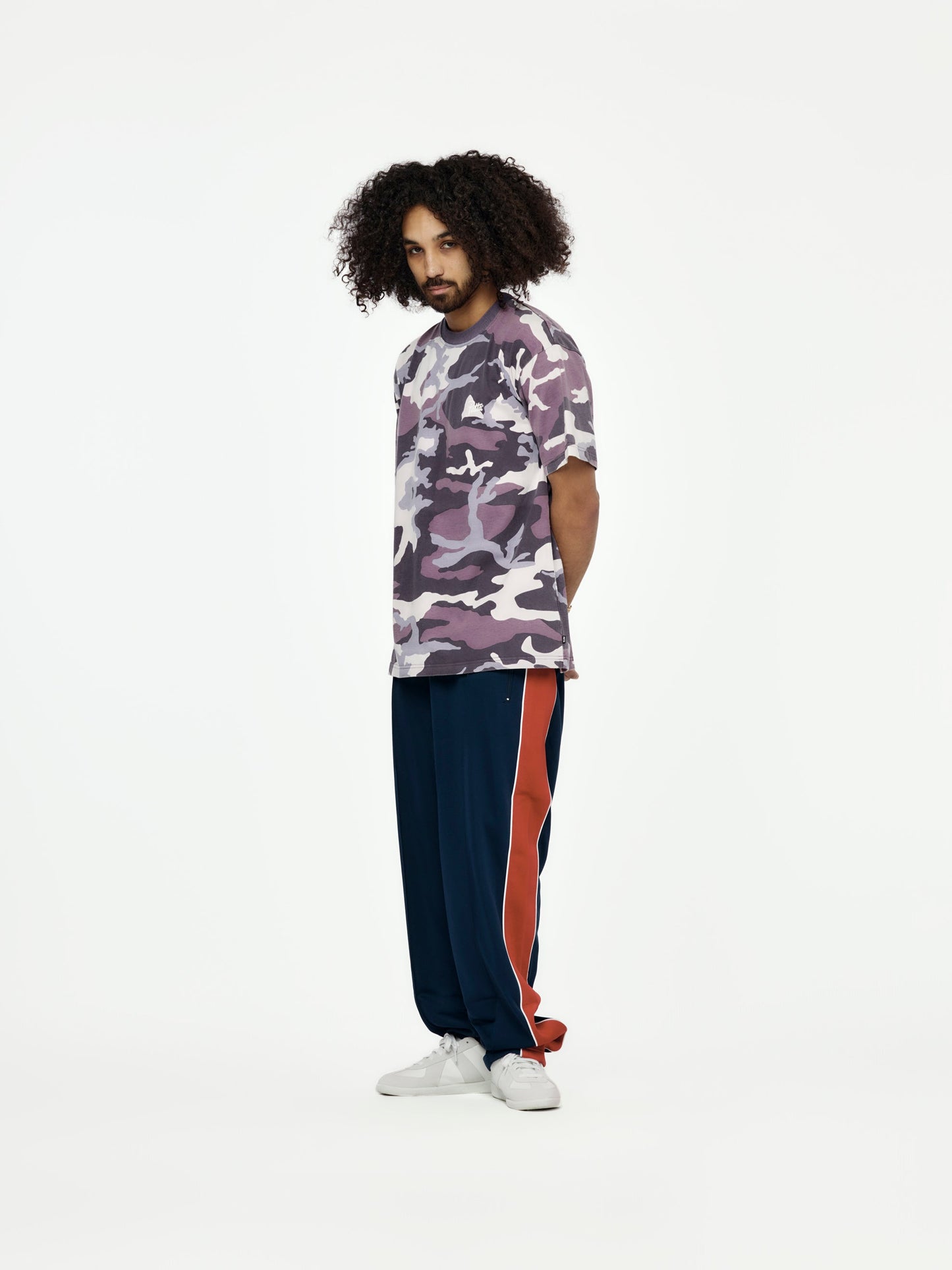 Basic Woodland Camo T-Shirt (Navy Cosmos)