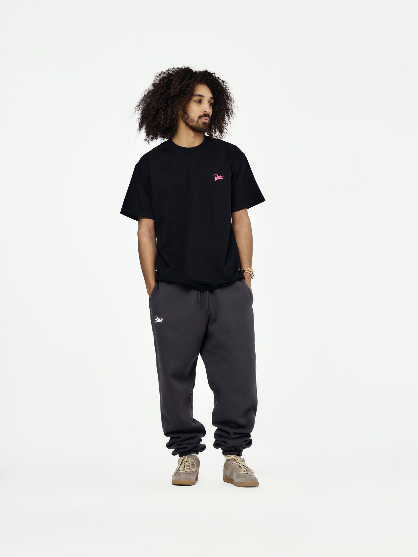 Postcard T-Shirt (Black)