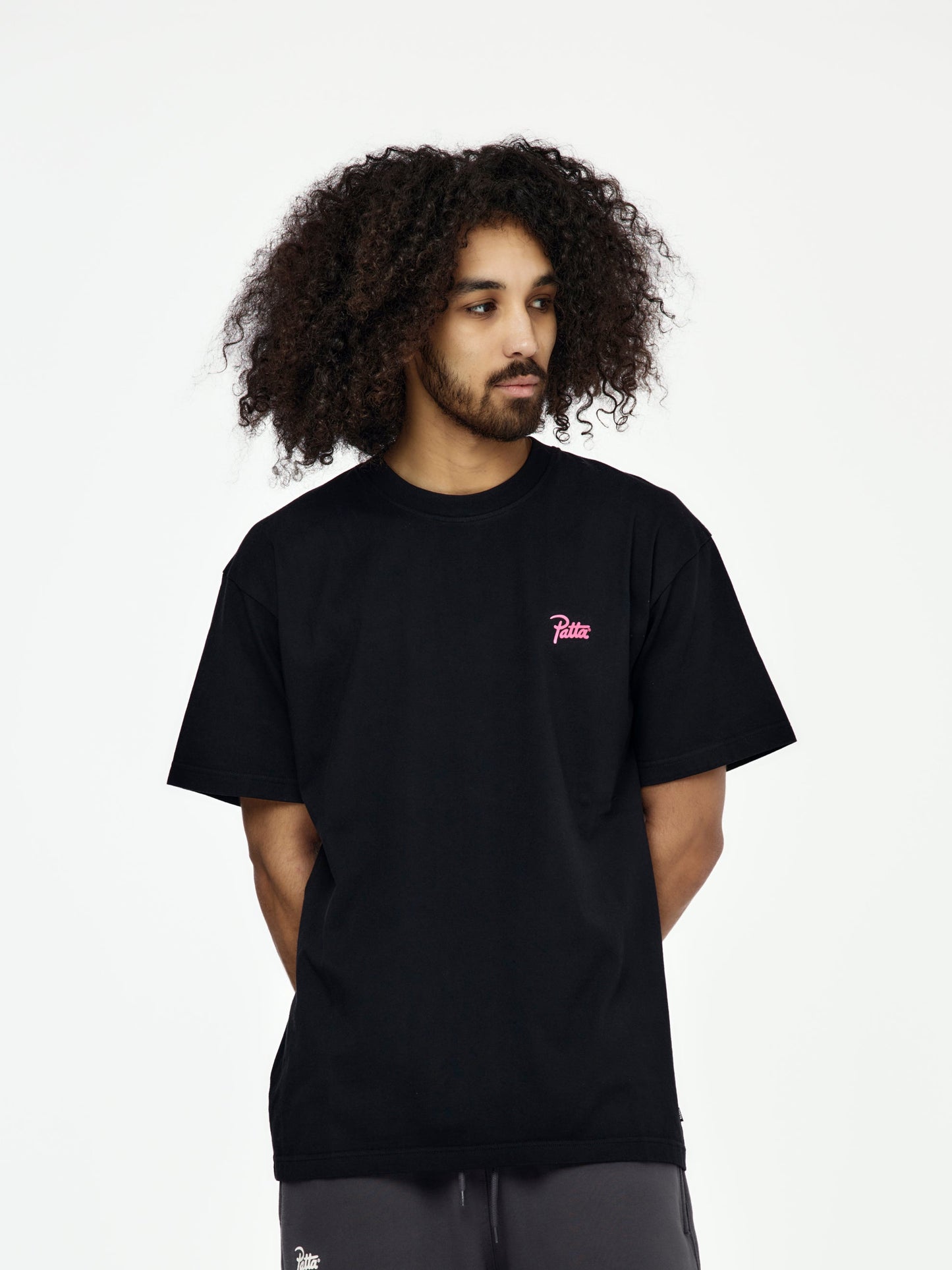 Postcard T-Shirt (Black)