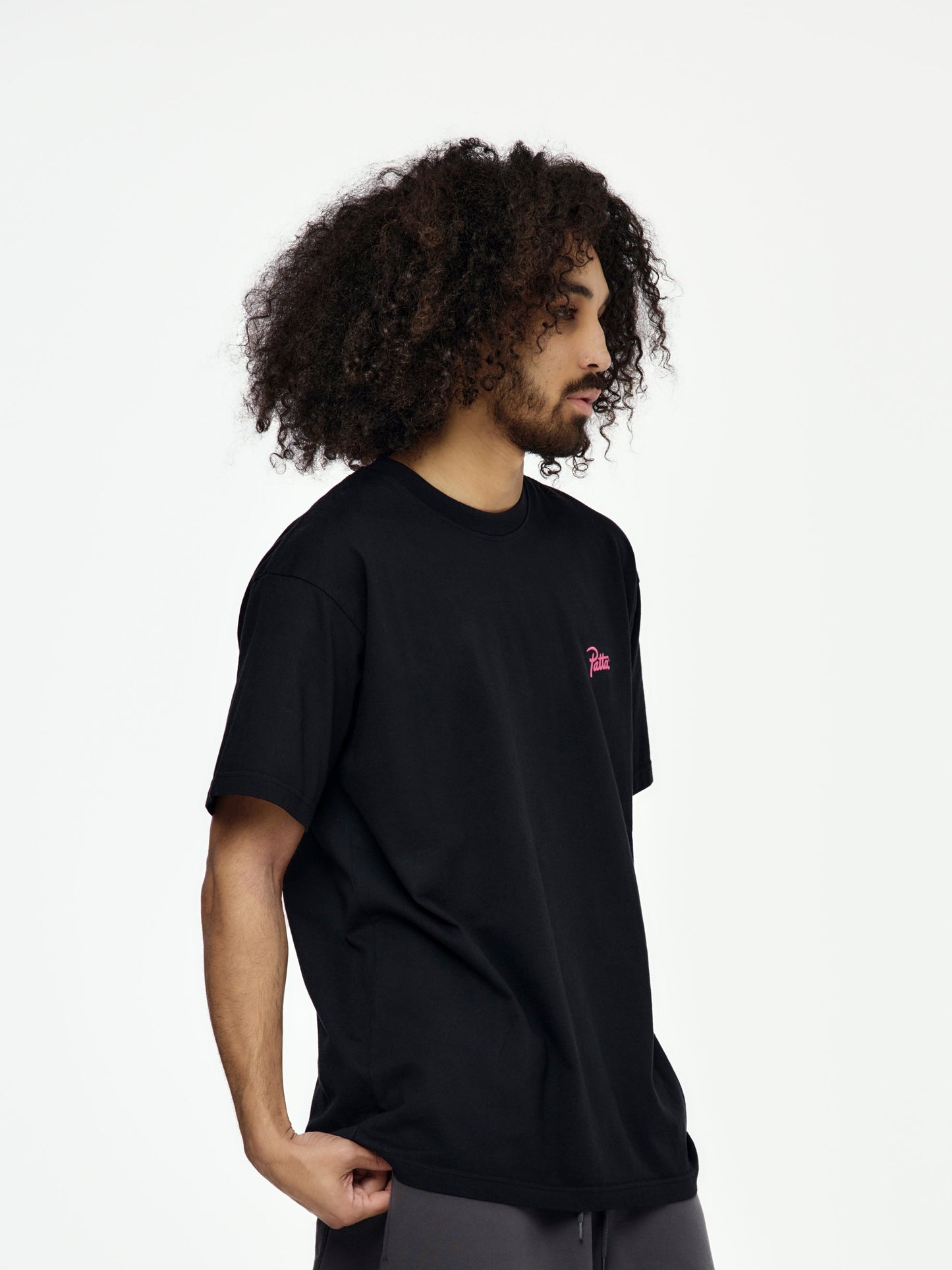 Postcard T-Shirt (Black)