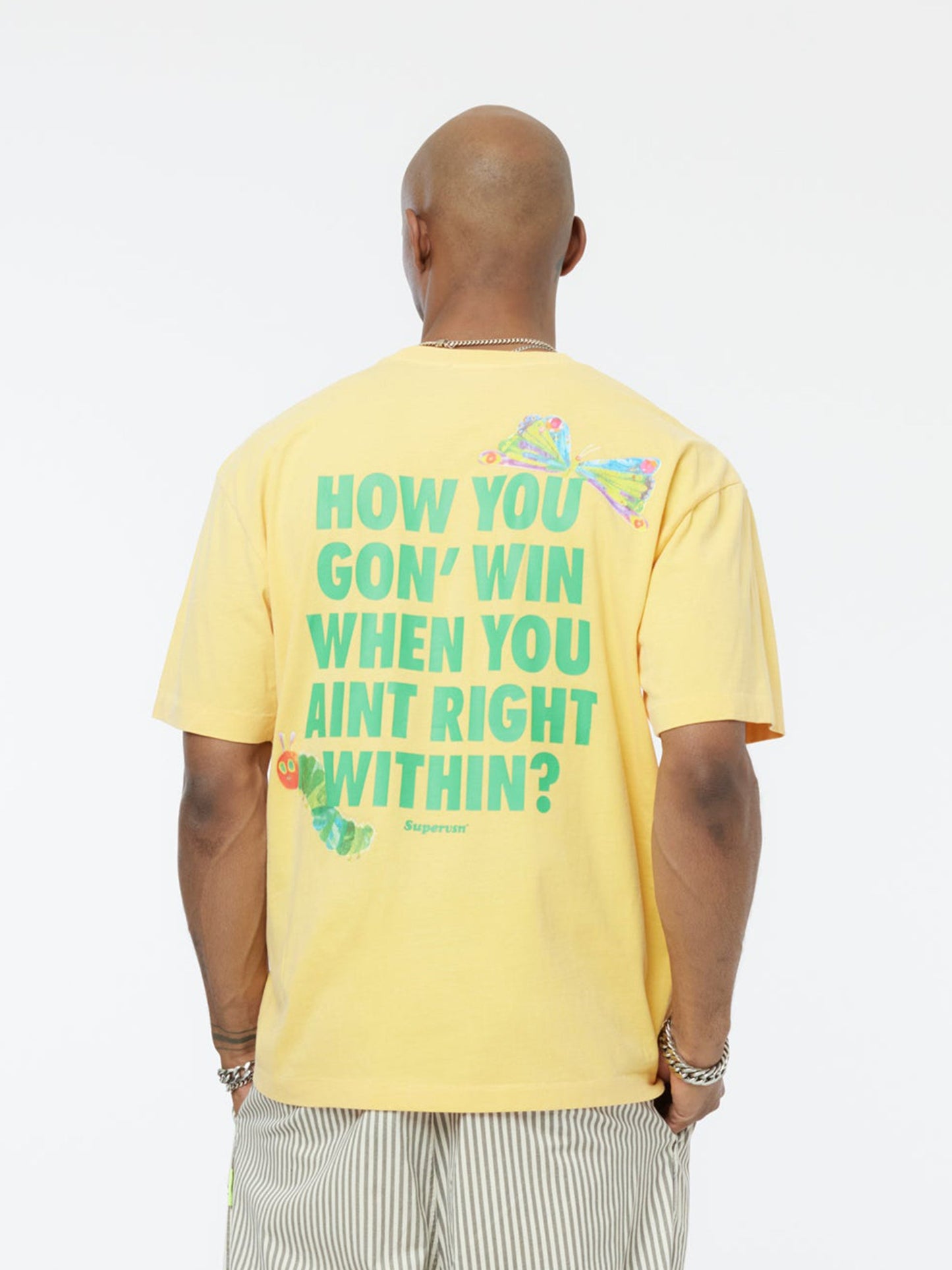 How You Gon Win Tee (Gold)