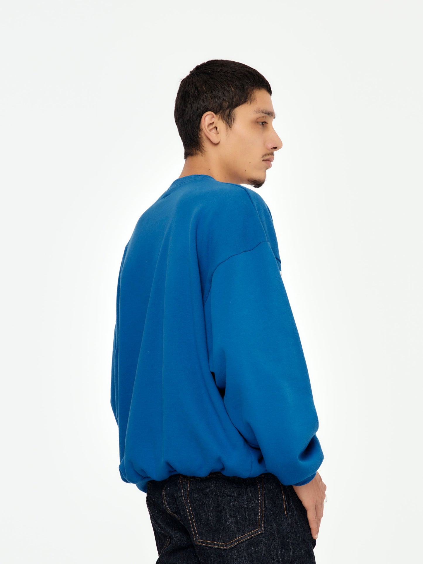 Kapital 30/-SWT Knit BIG SWT (BIG KOUNTRY) - Blue