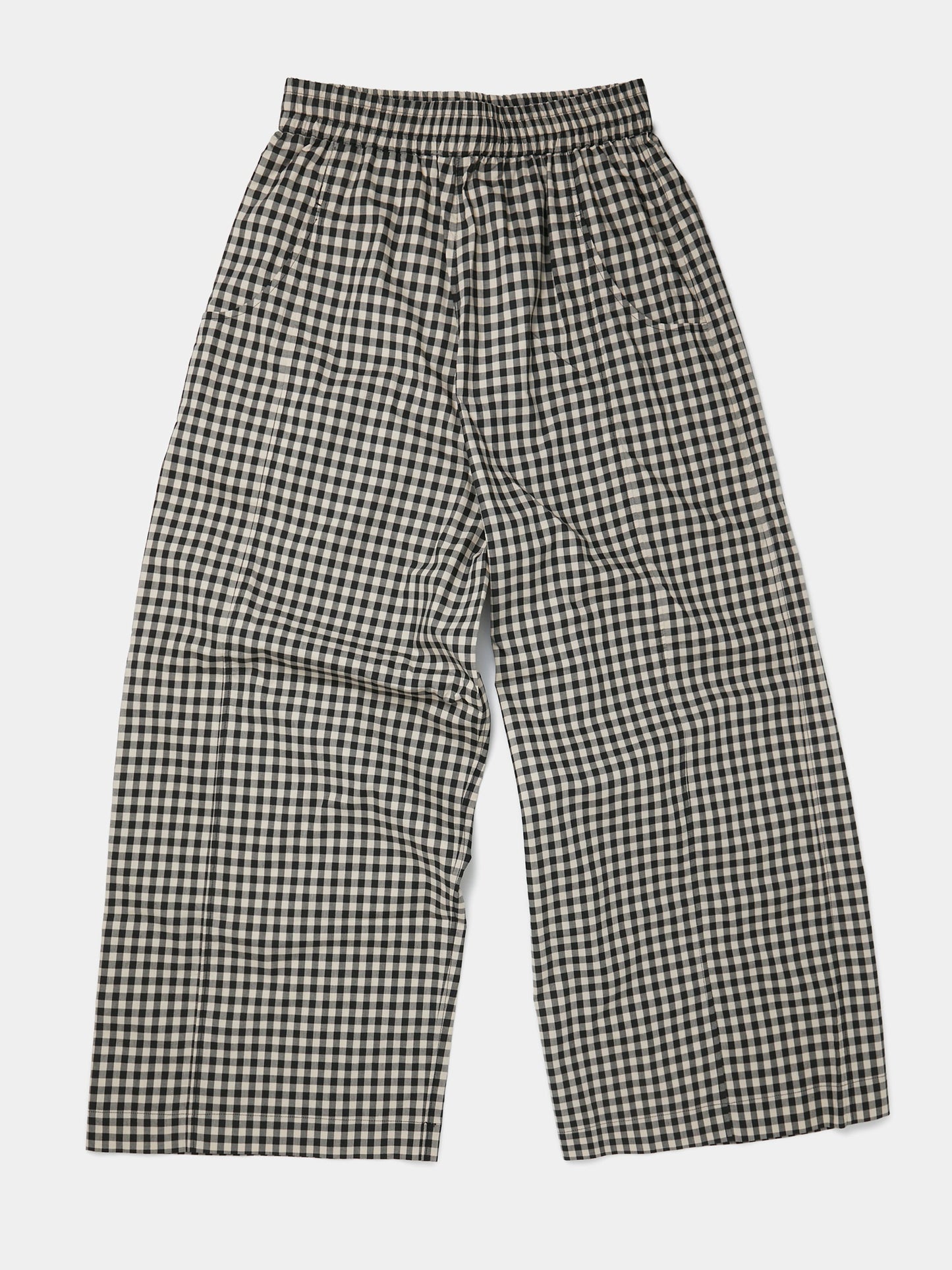 WIDE LEG ECRU TROUSER