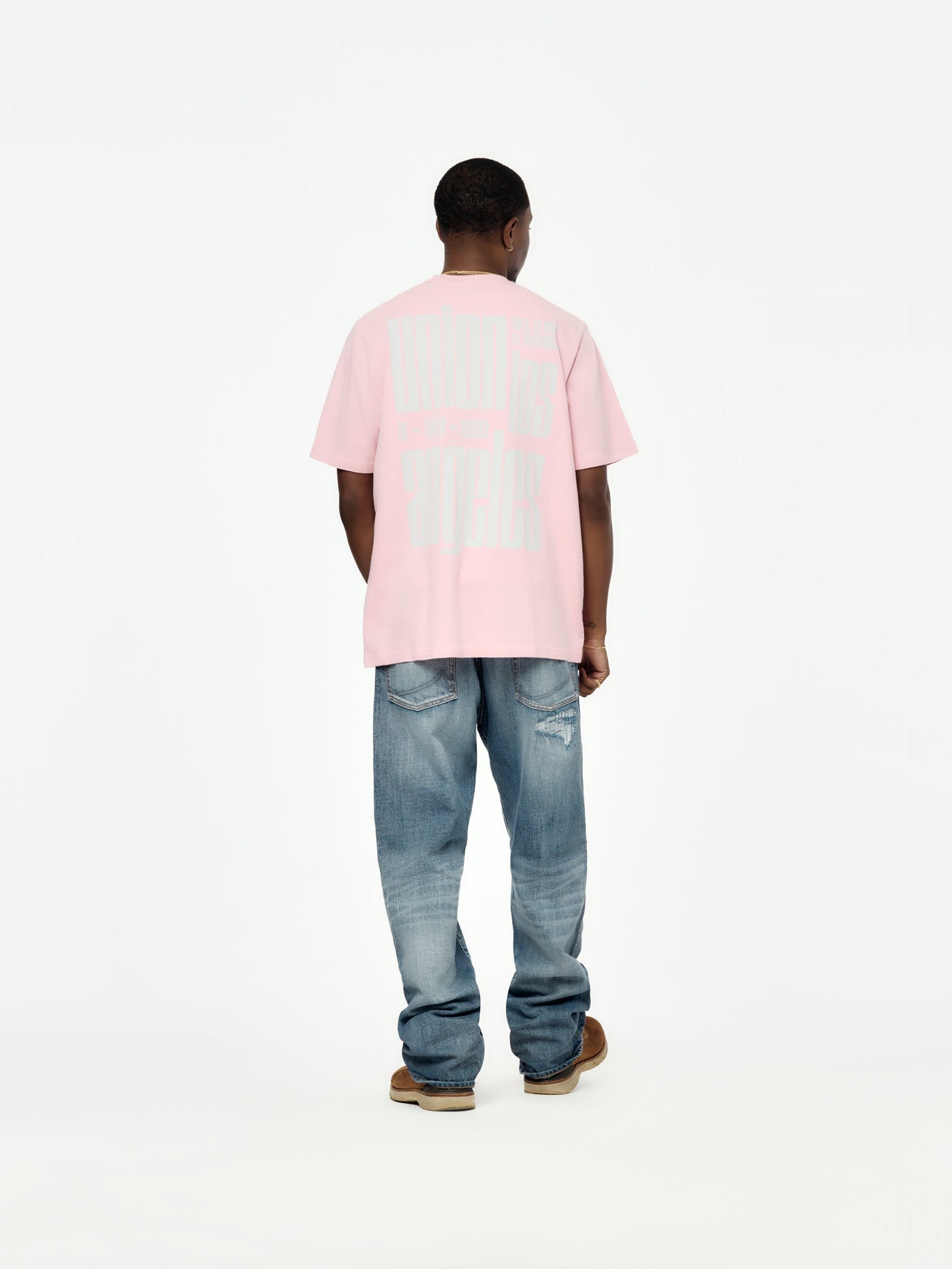 Condensed Tee (Pink Rose)