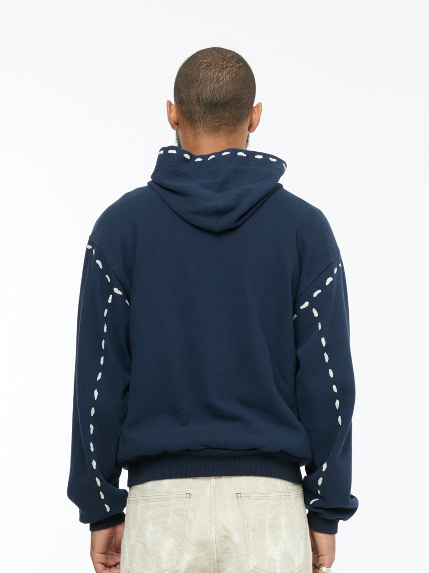 Marionette Knit Hoodie (Navy)