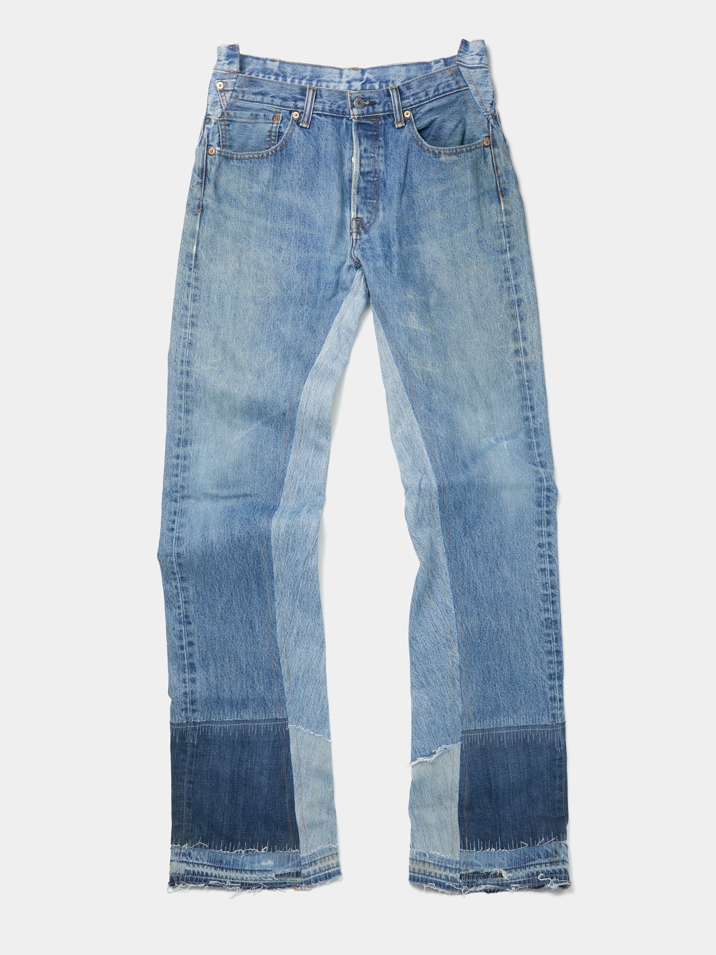 Reconstructed Denim Pant