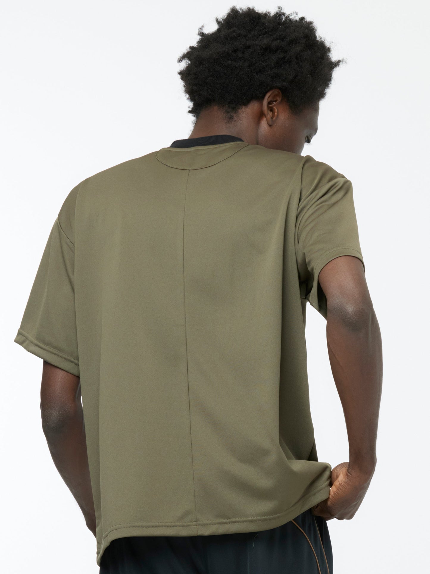 Creased Soccer T-Shirt (Olive)