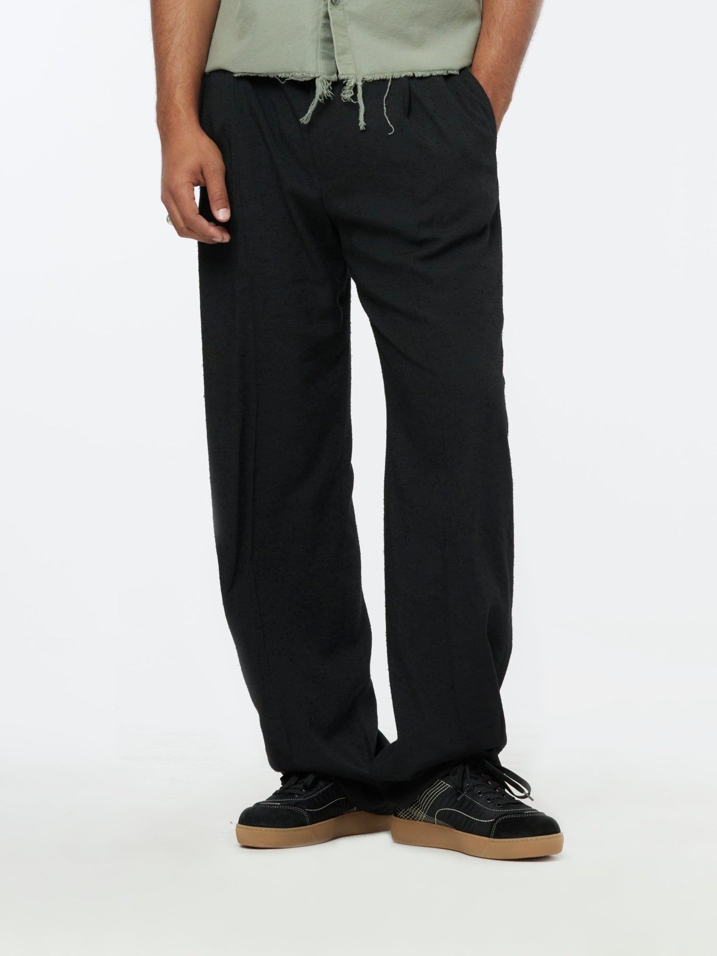 Pyman Drapy Pants (Black)