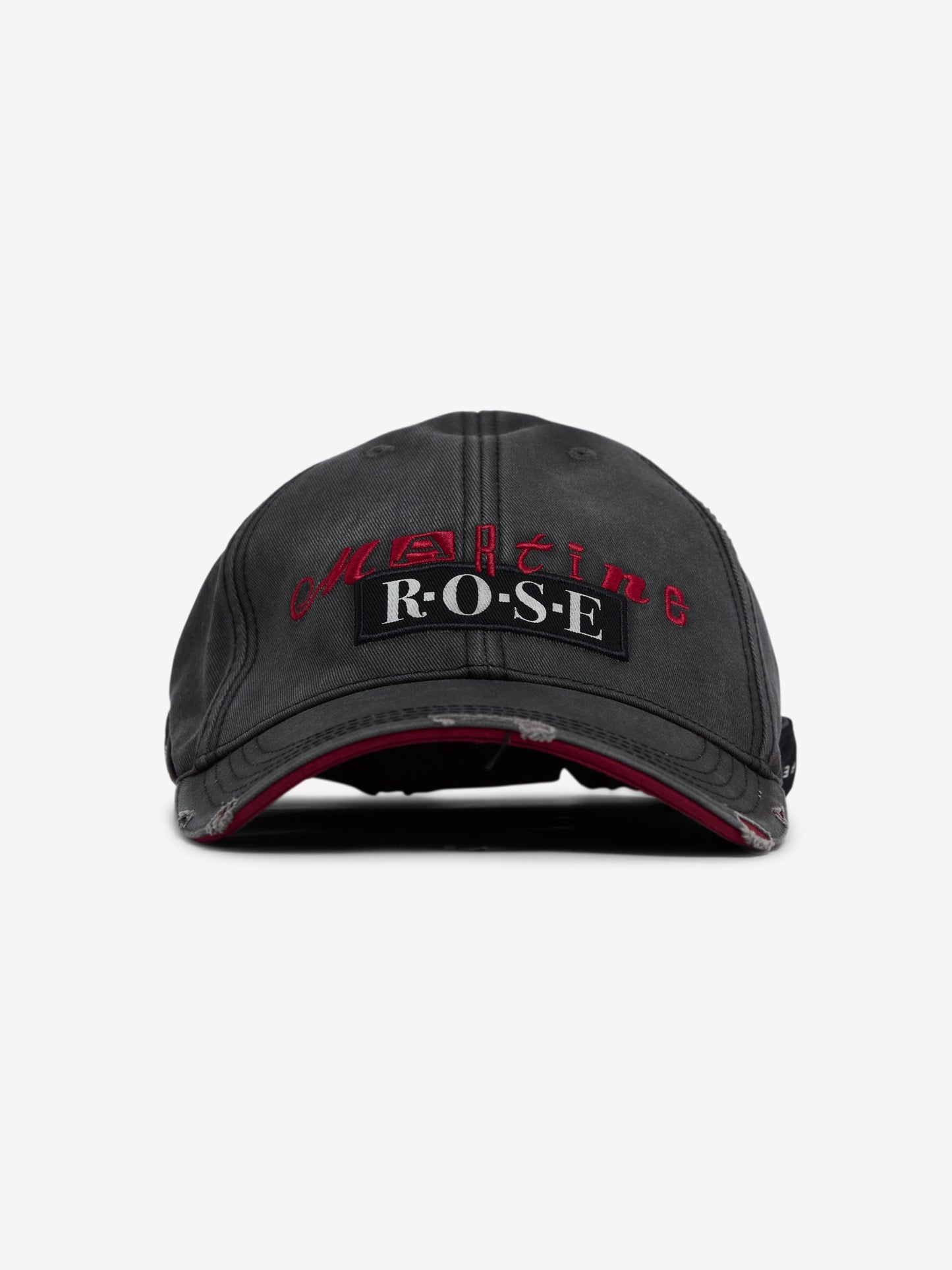 Roll Back Cap (Grey/Red)