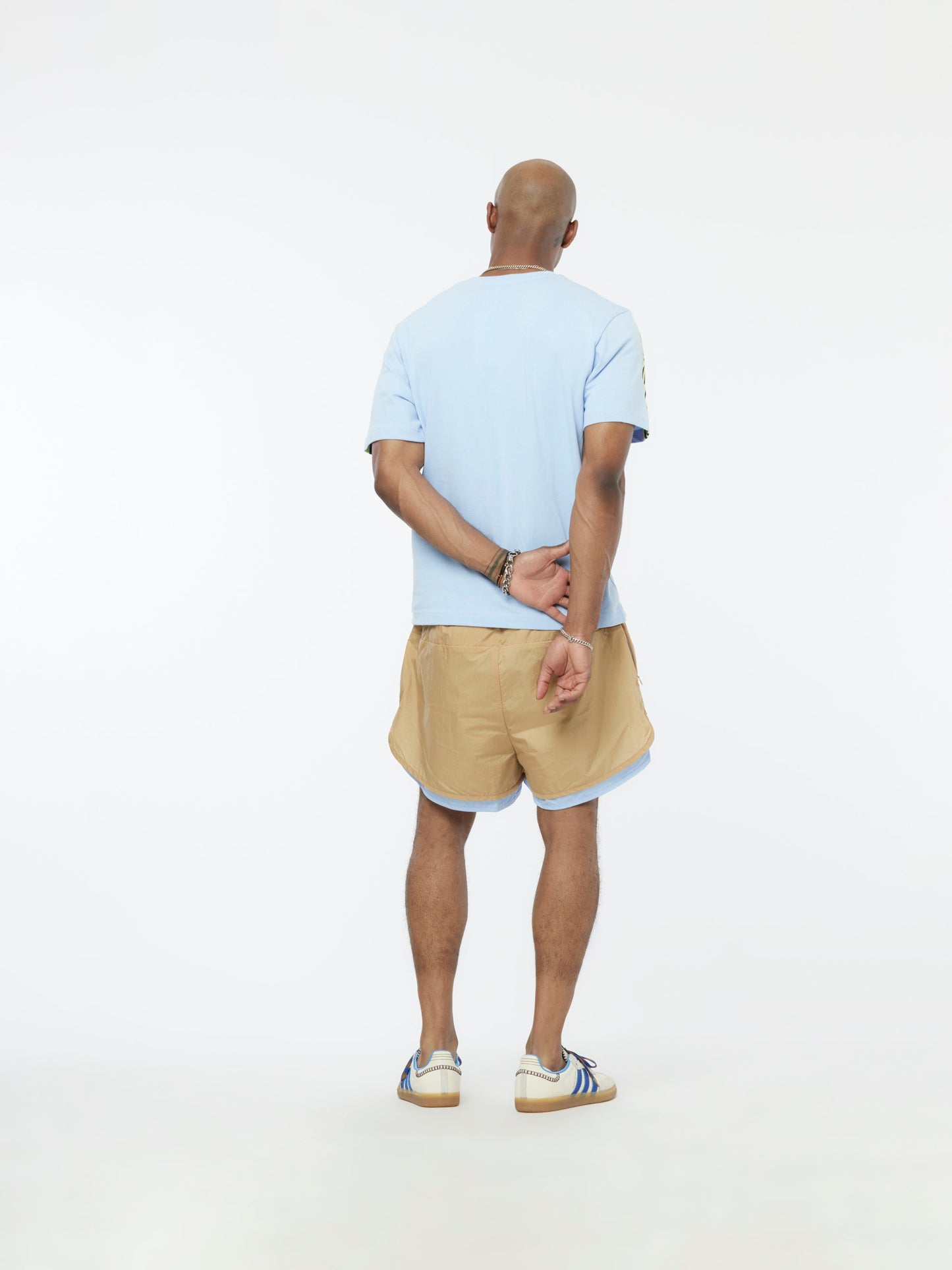 WB SET-IN TEE (Blue)