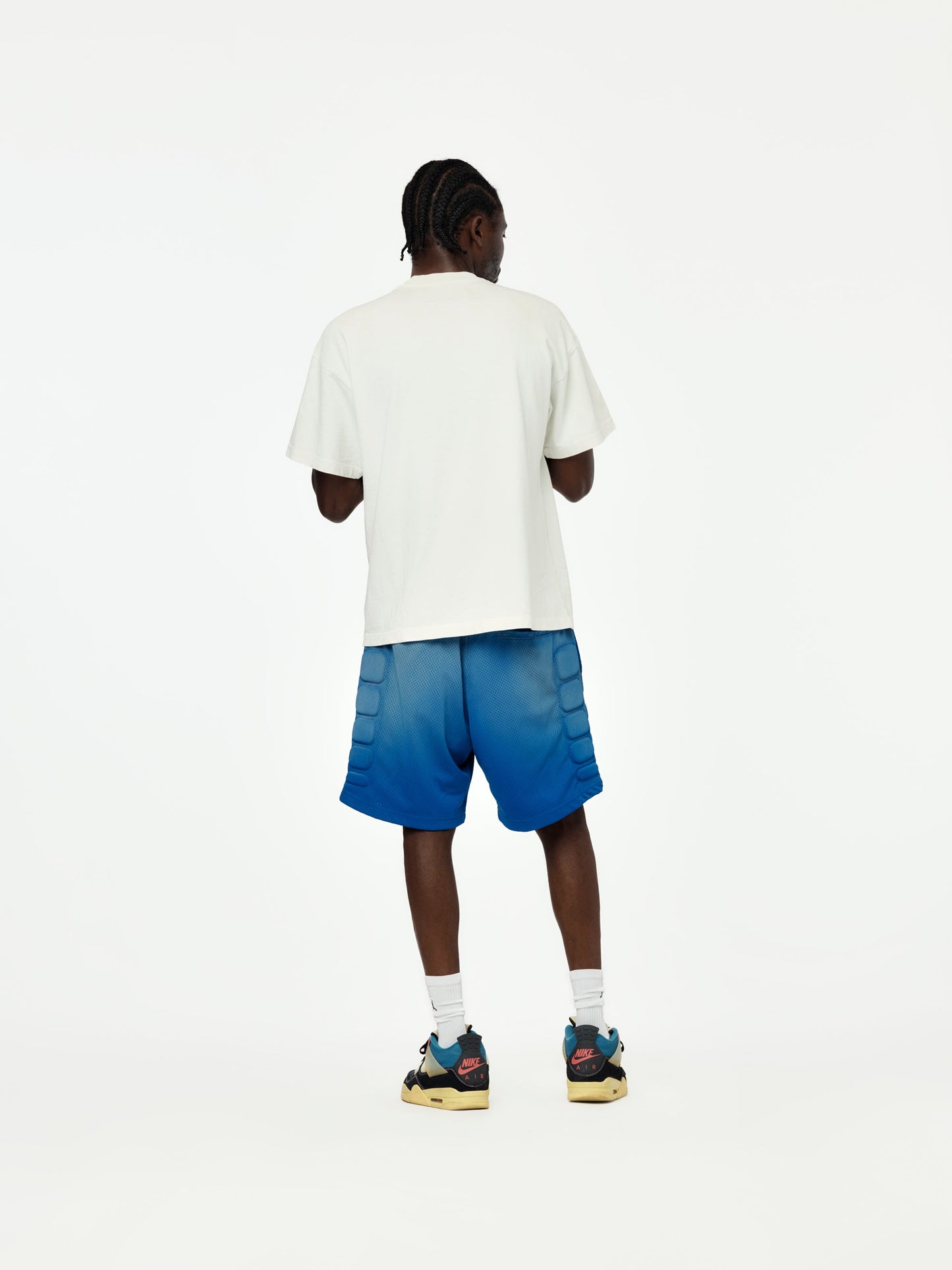 Mesh Moto Short (Blue)