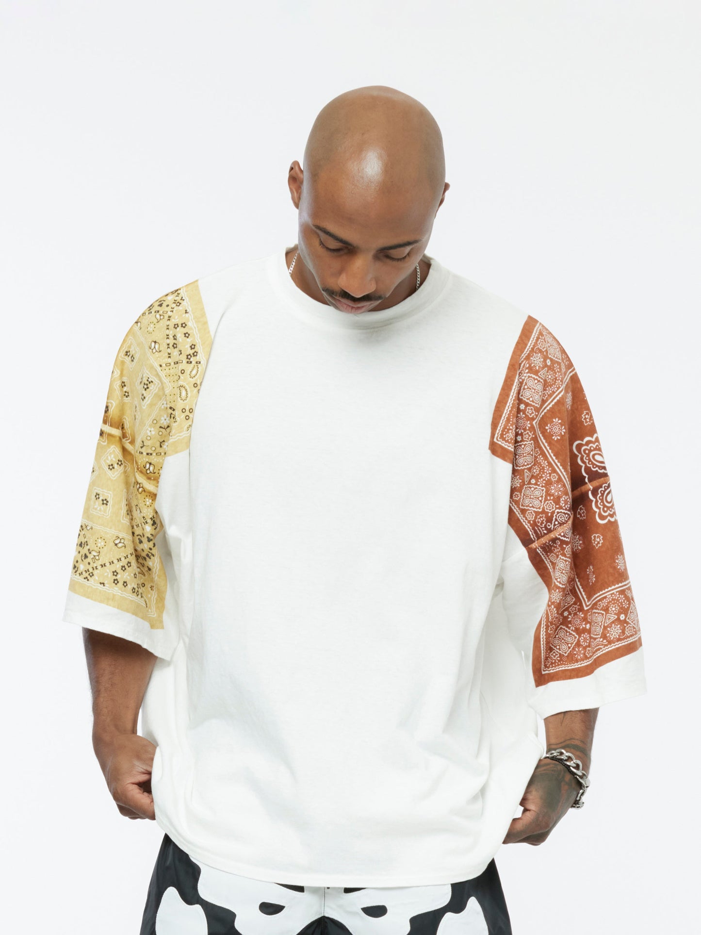Huge Cookie Bandana Jersey Tee (Light Brown)