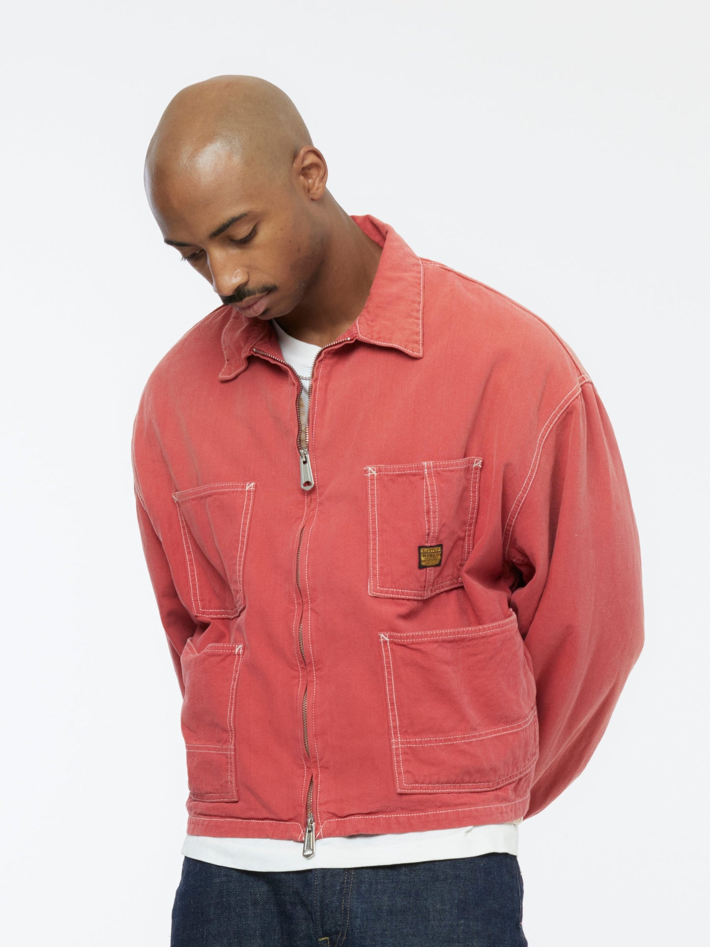 Canvas Coverall Linend Drizzler (Red)