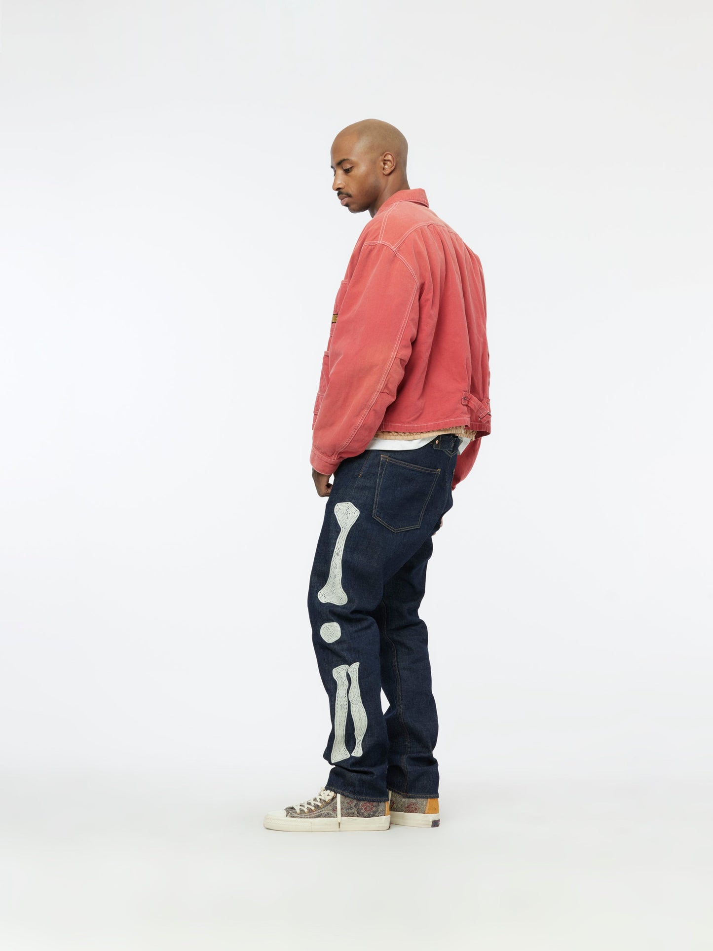 Canvas Coverall Linend Drizzler (Red)