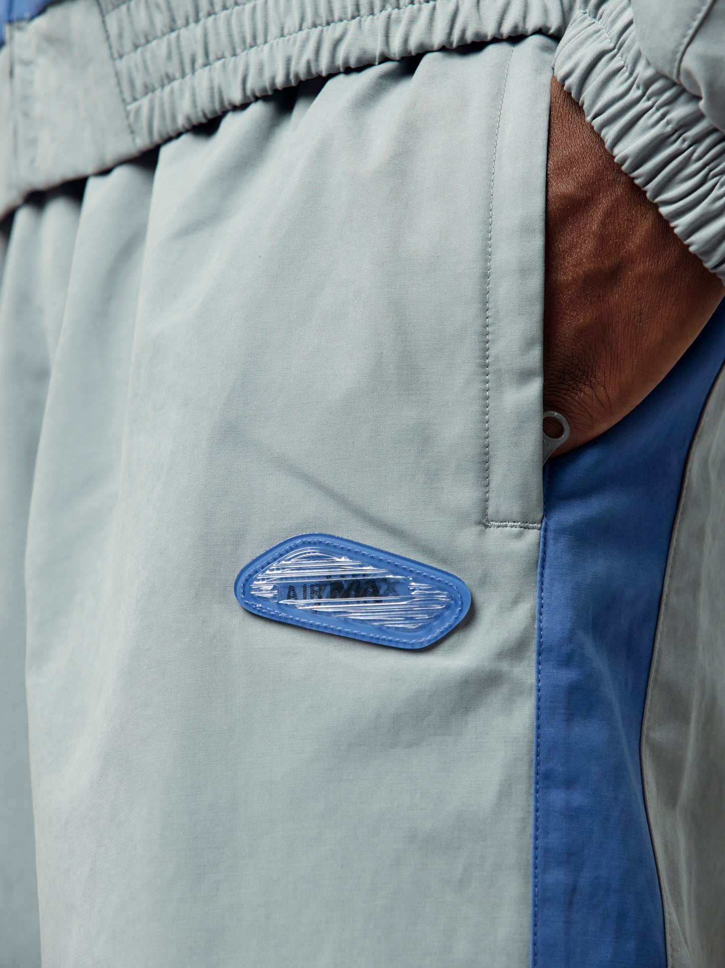 Nike x Patta Track Pants (Particle Grey/Sapphire)